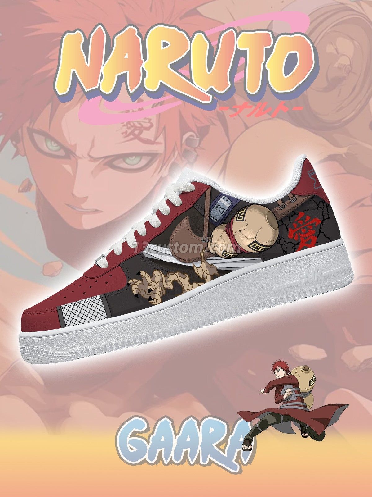 Gaara V.2 Custom Sneakers
