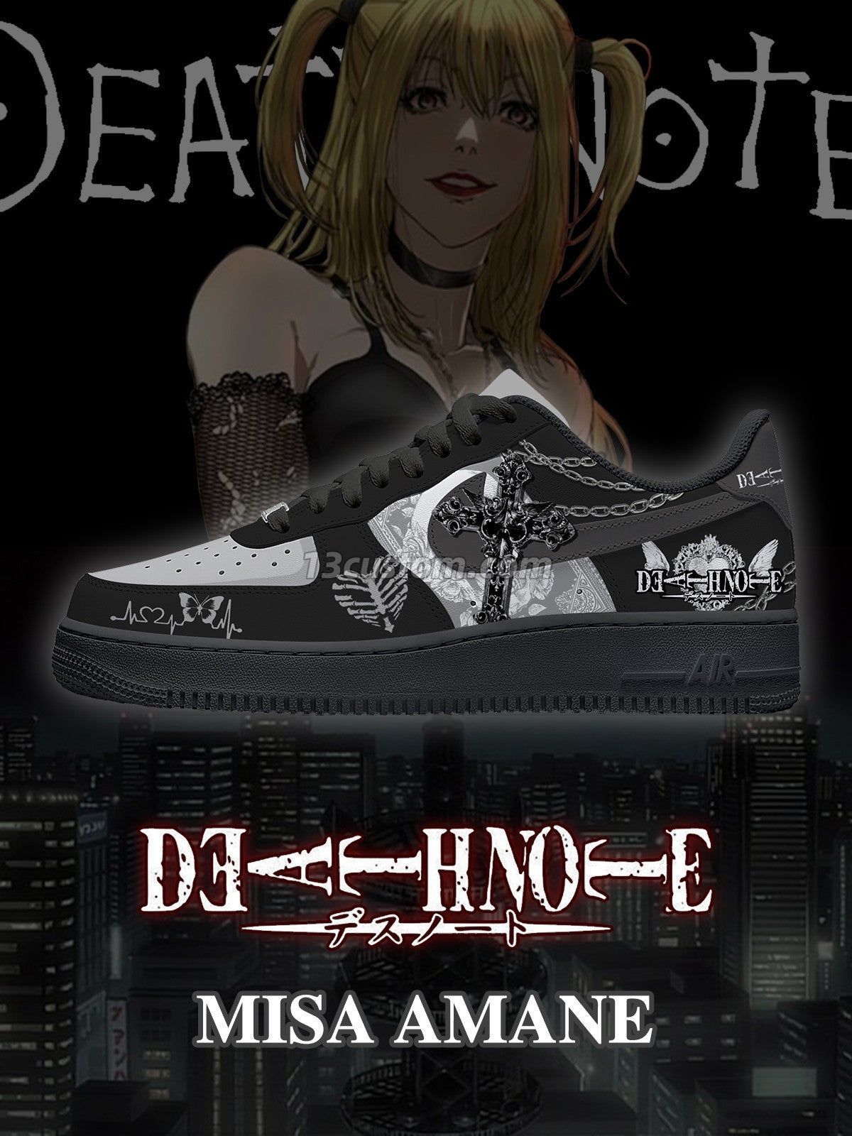 Misa Amane V.1 Custom Sneakers