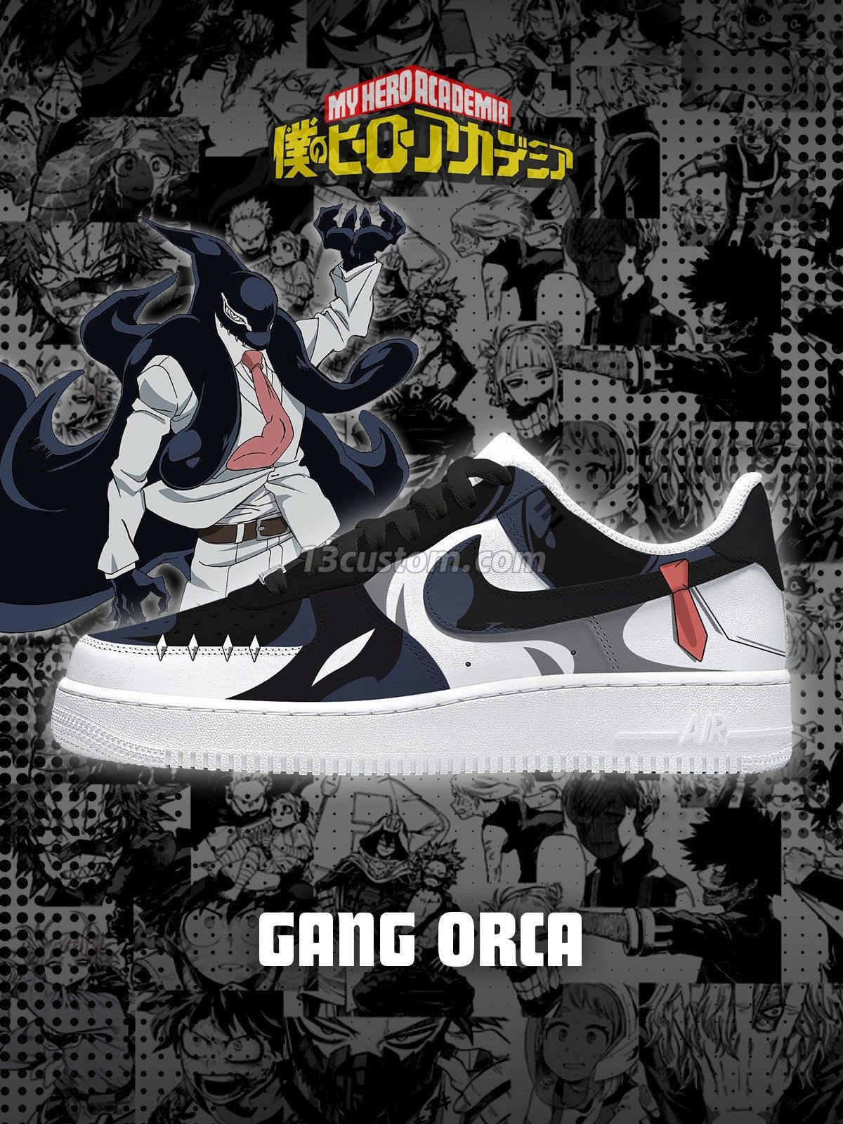 Gang Orca Custom Sneakers