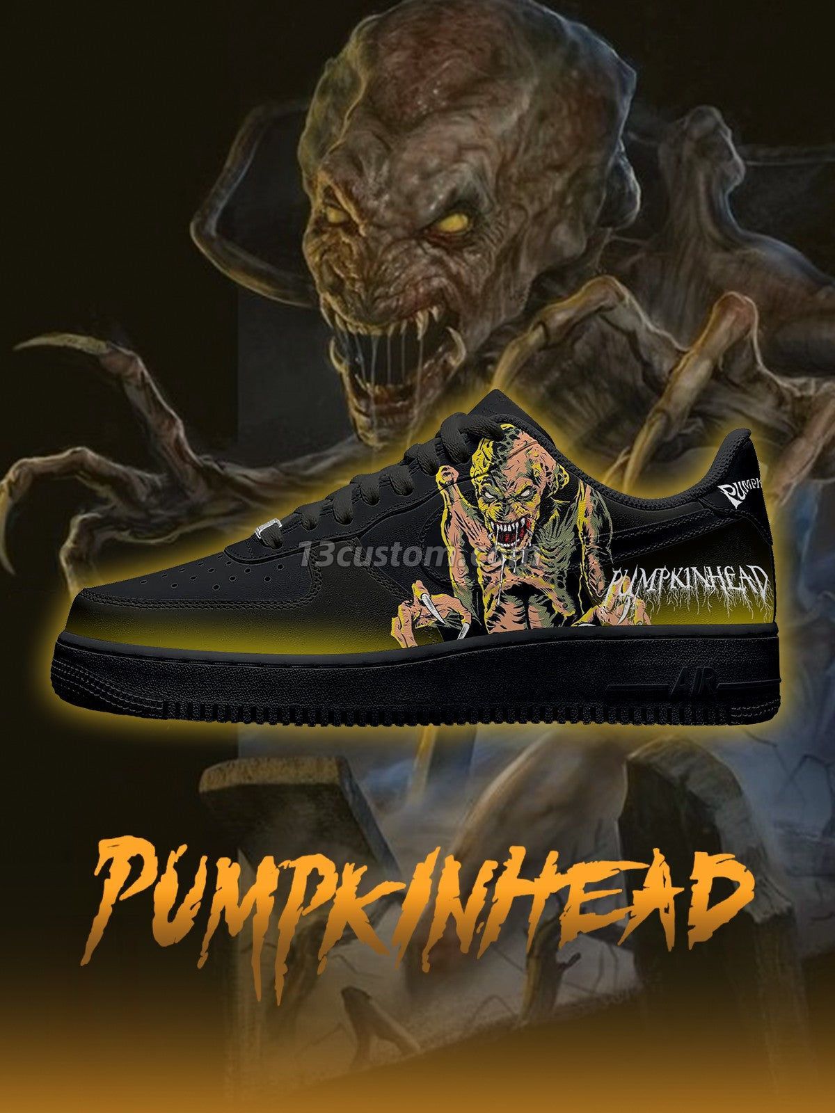 Pumpkinhead V.1 Custom Sneakers