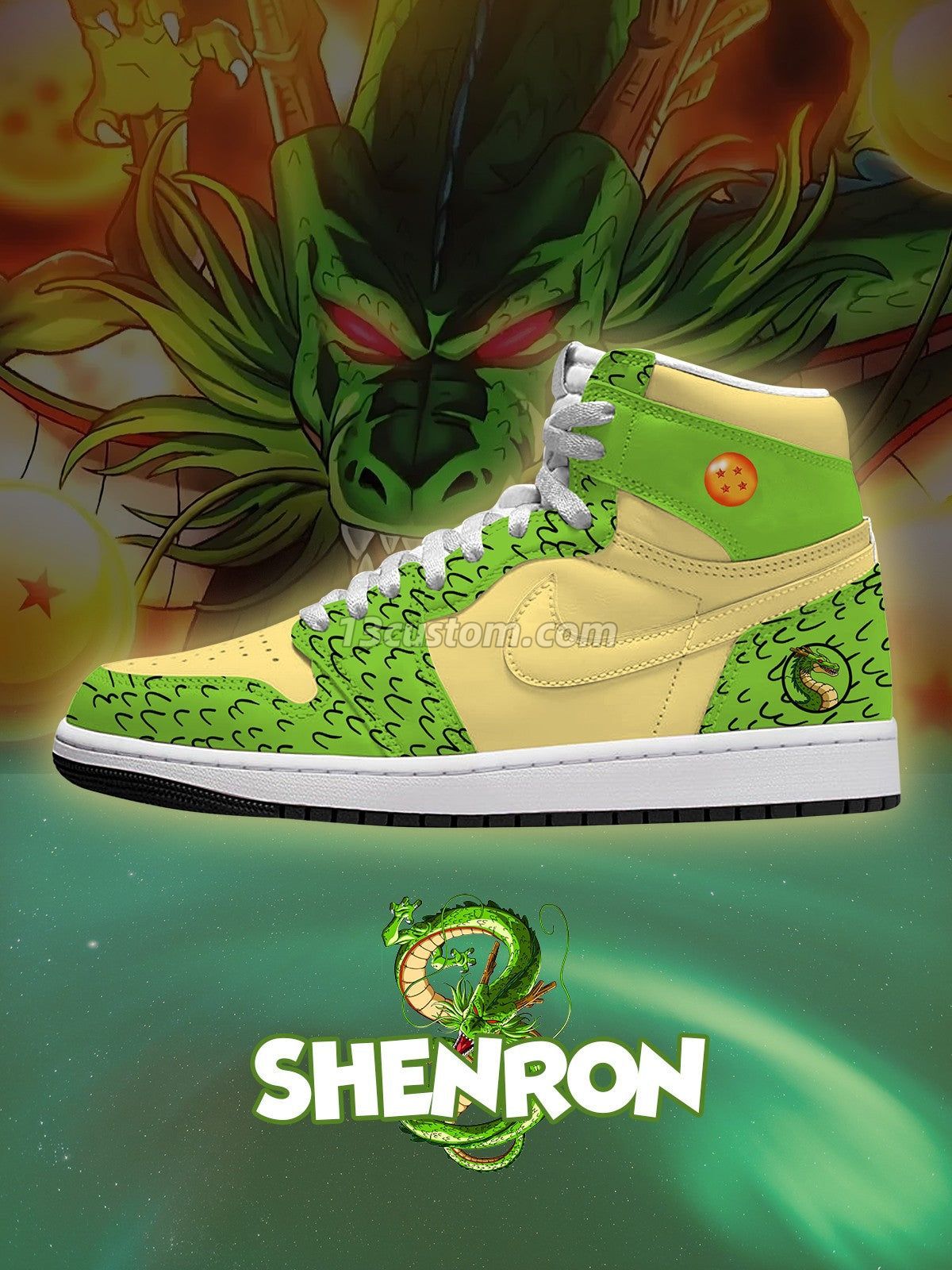 Shenron V.1 Custom High-Top Sneakers