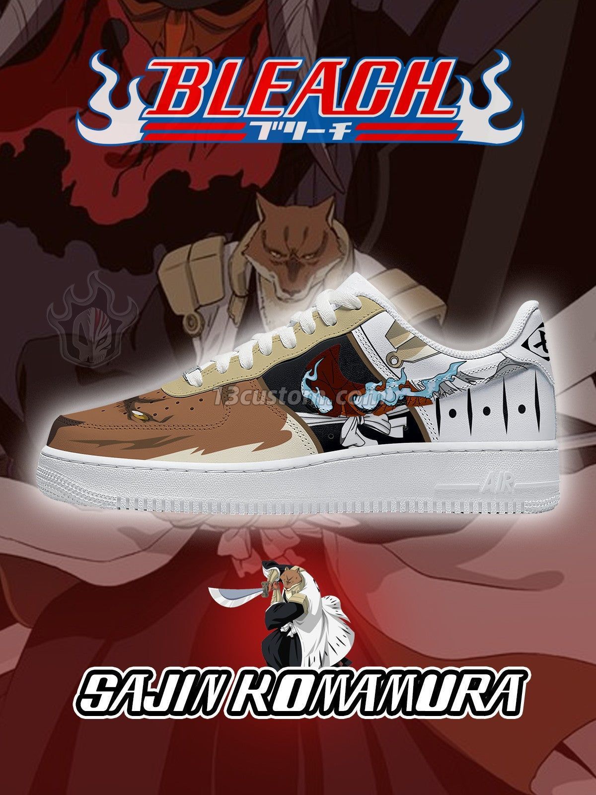 Sajin Komamura V.2 Custom Sneakers