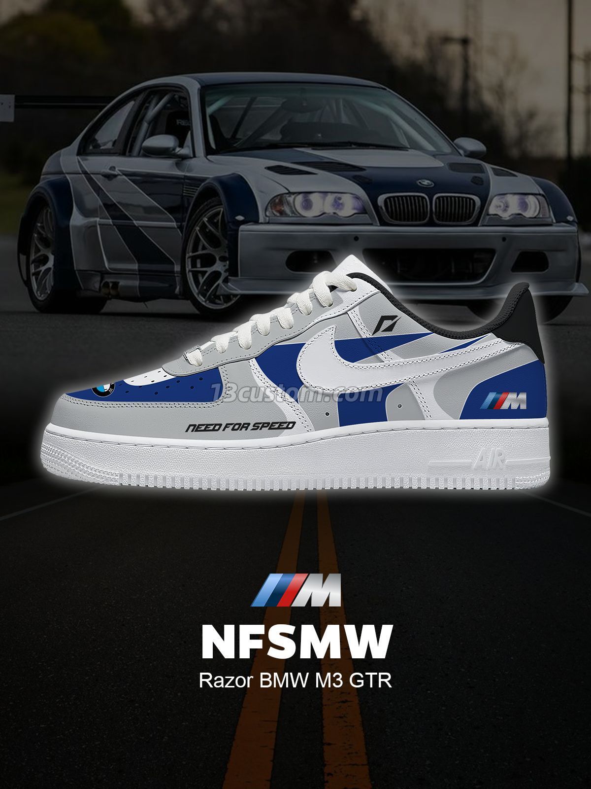 Razor M3 GTR Custom Sneakers