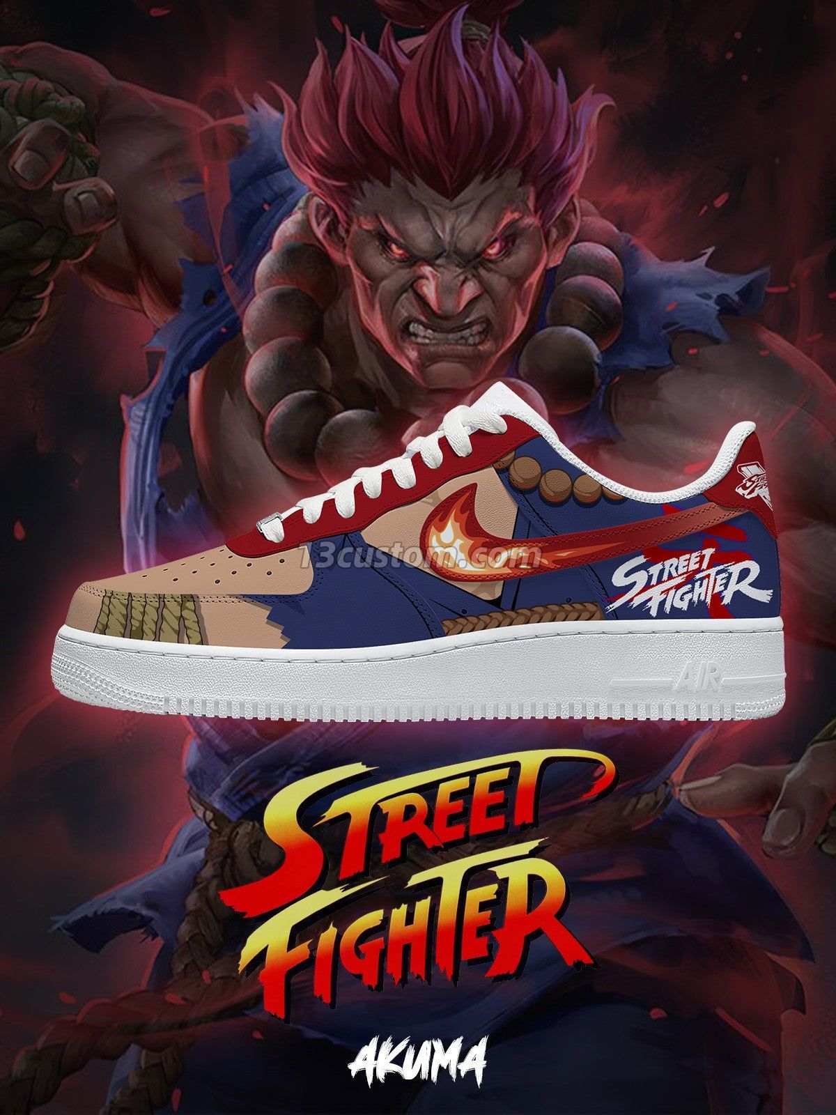 Akuma V.1 Custom Sneakers