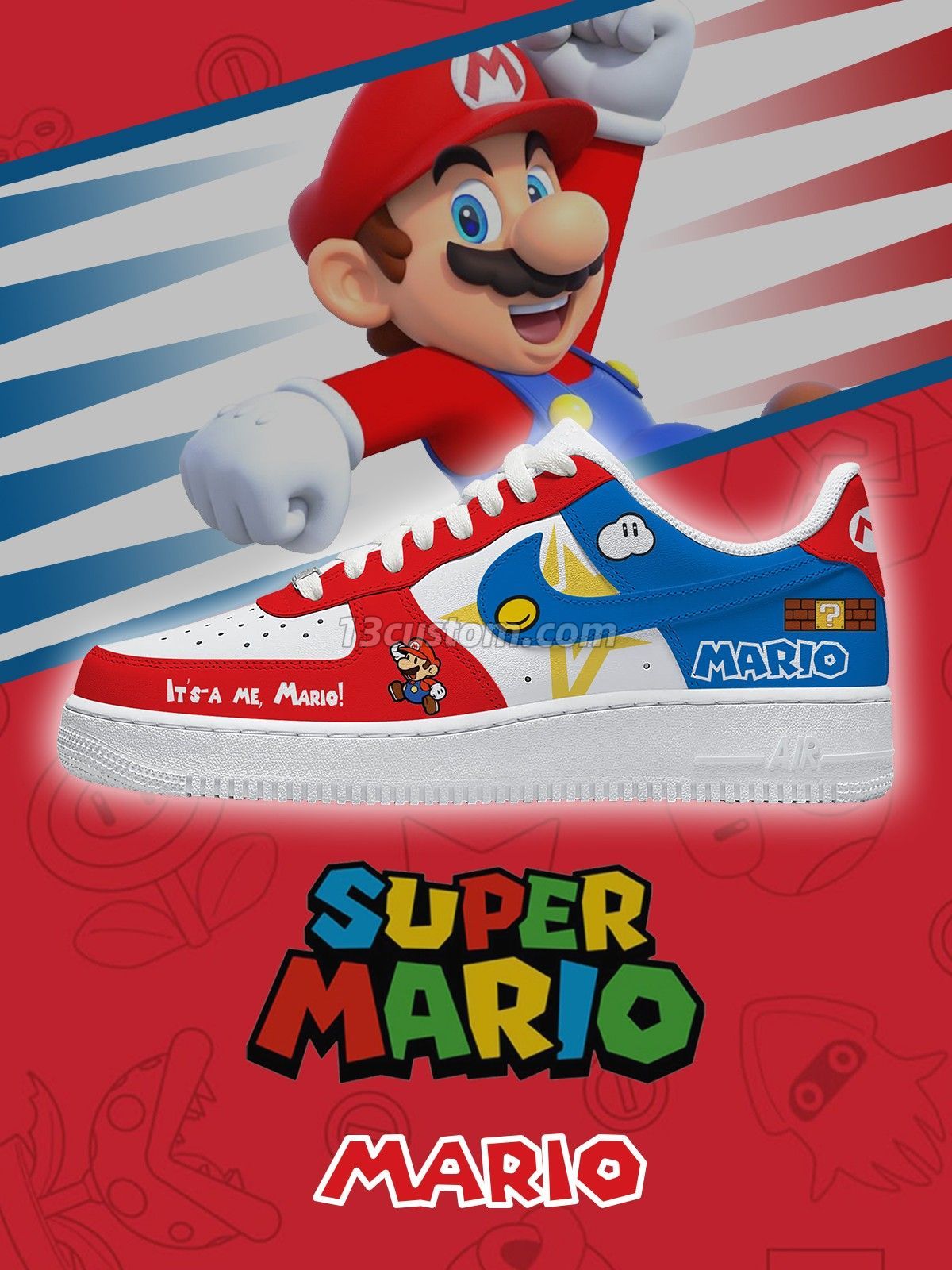 Mario V.4 Custom Sneakers