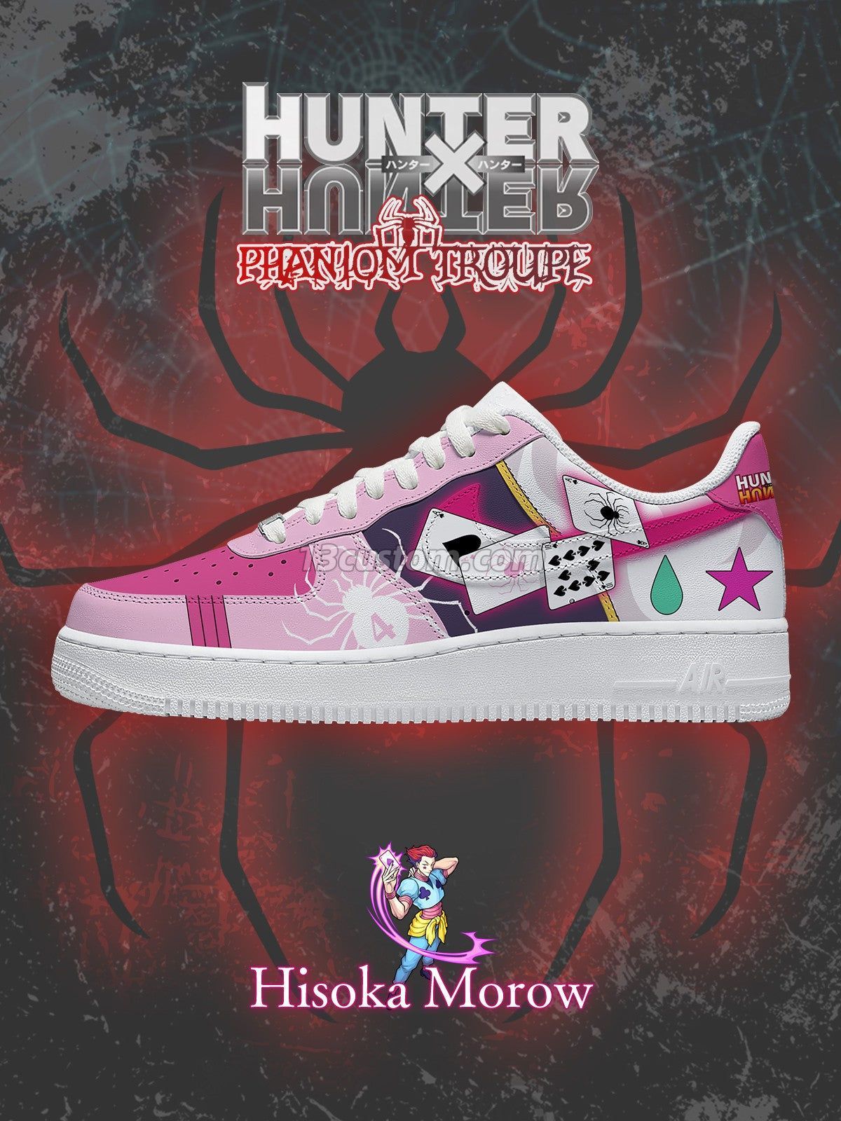 Hisoka Morow V.2 Custom Sneakers