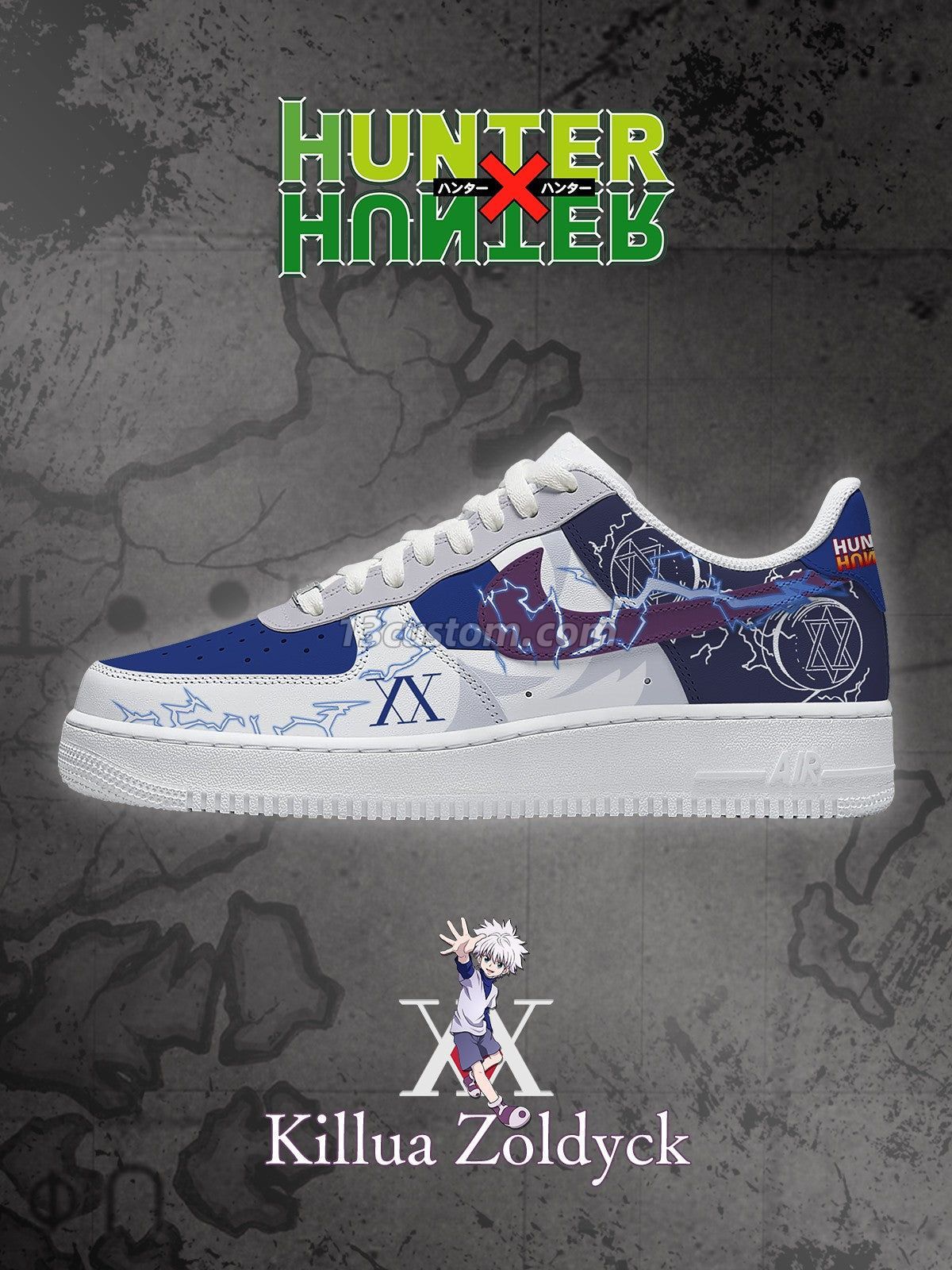 Killua Zoldyck V.2 Custom Sneakers