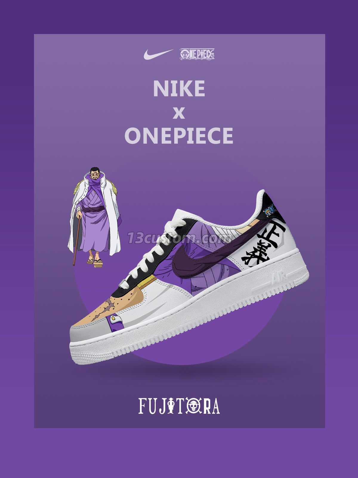 Fujitora V.1 Custom Sneakers