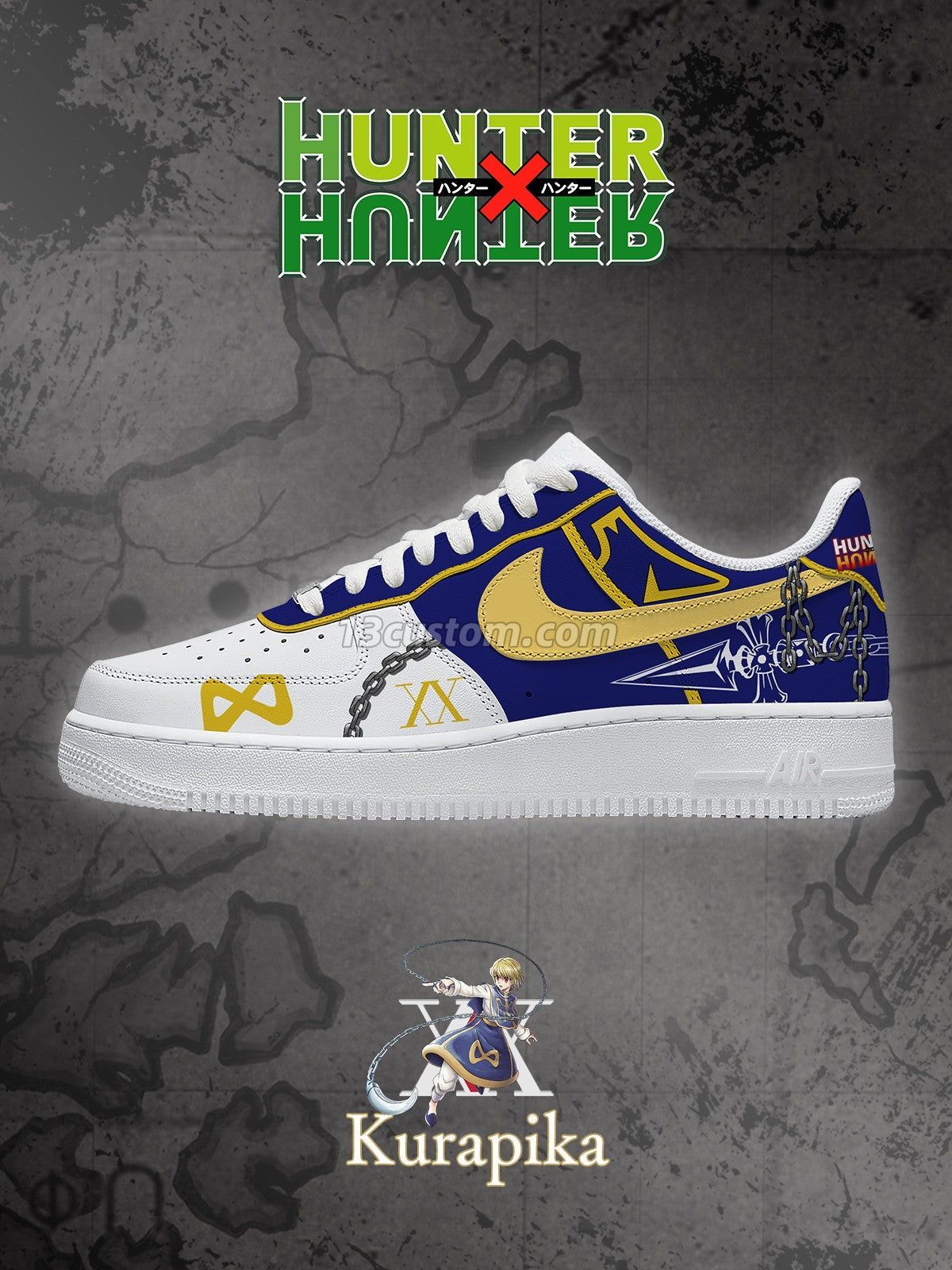 Kurapika V.2 Custom Sneakers