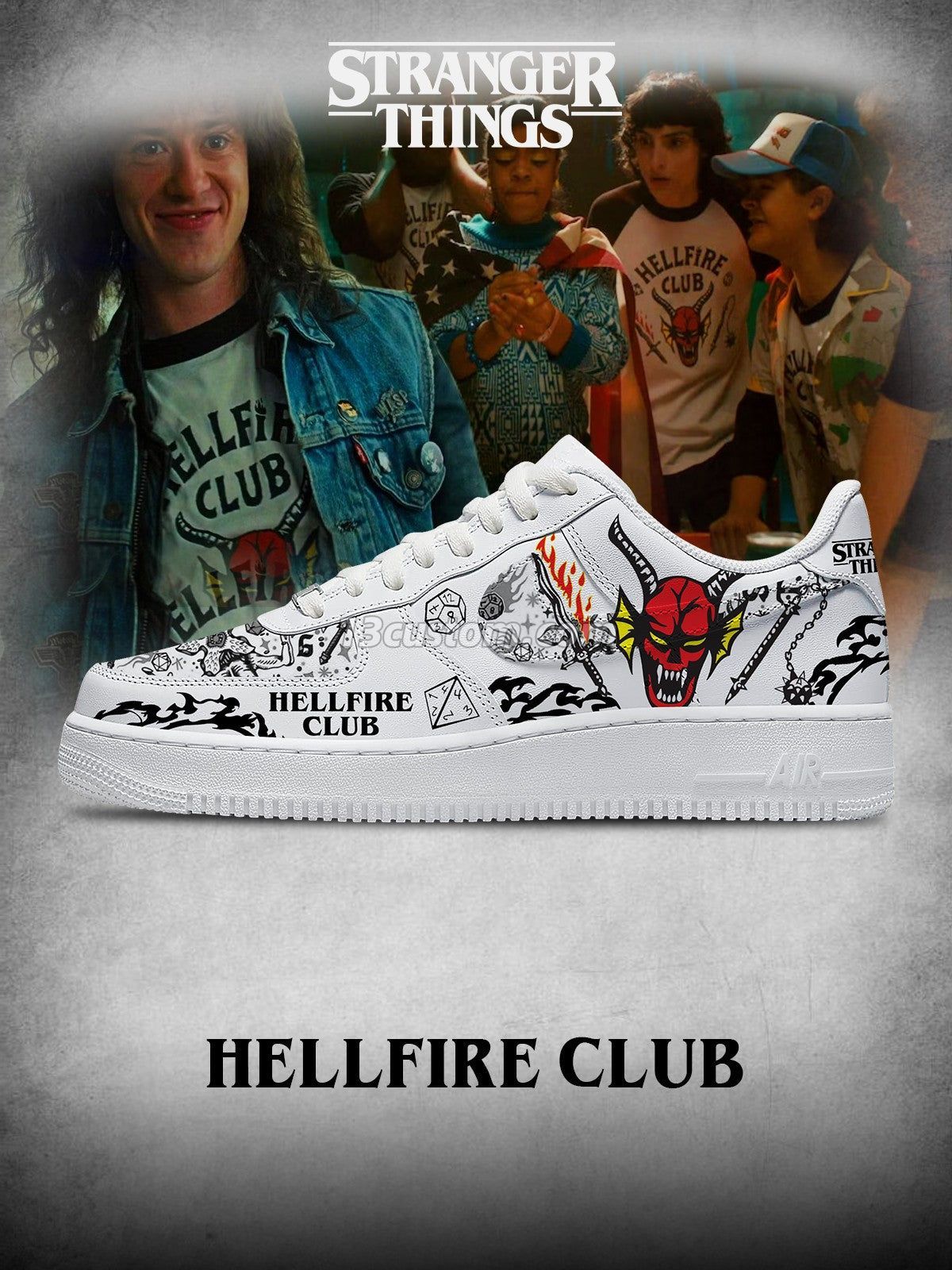 Hellfire Club V.1 Custom Sneakers