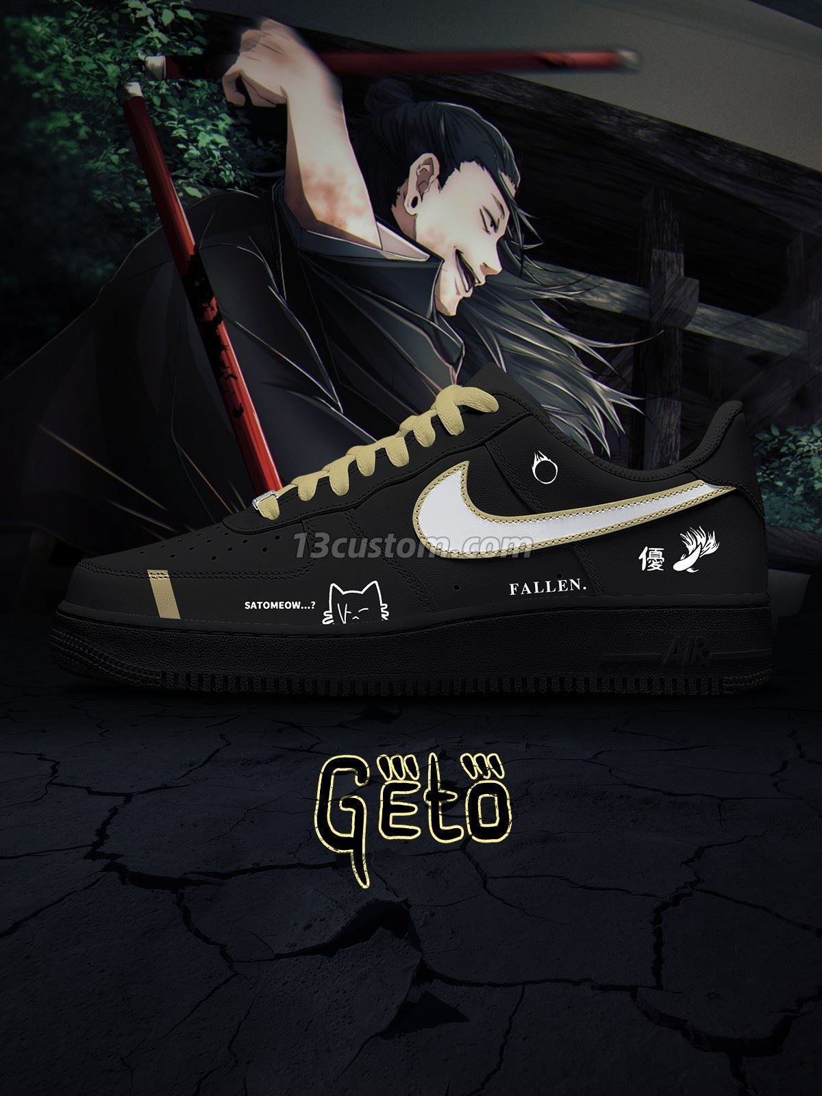 Suguru Geto No.1 Custom Sneakers