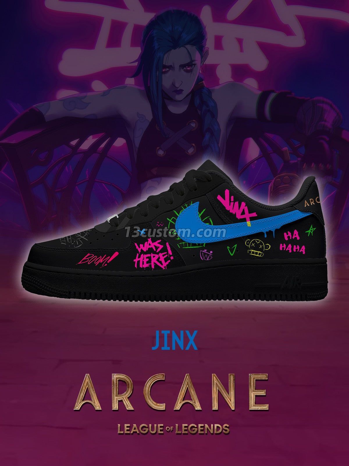 Jinx V.2 Custom Sneakers