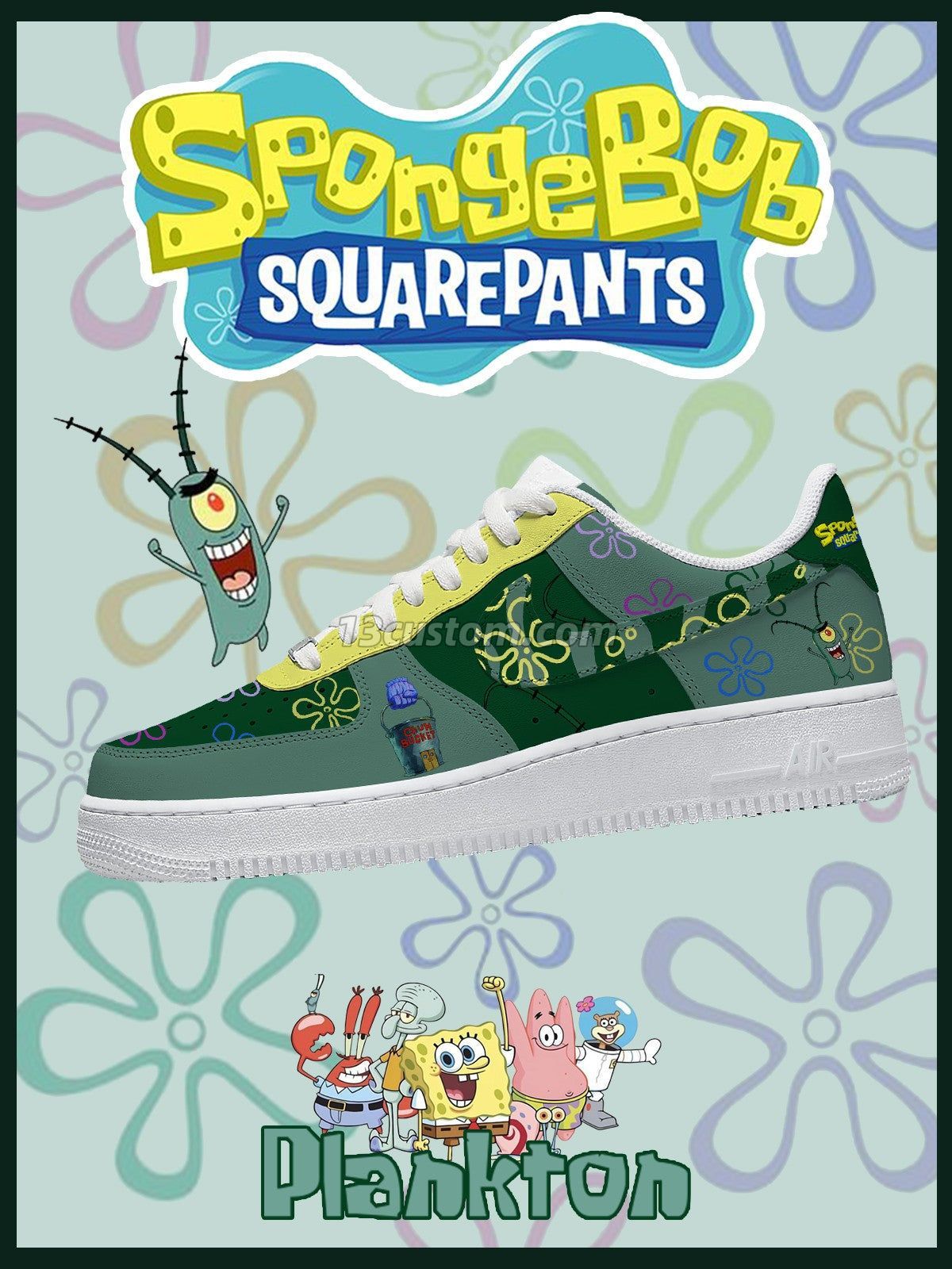 Plankton V.1 Custom Sneakers