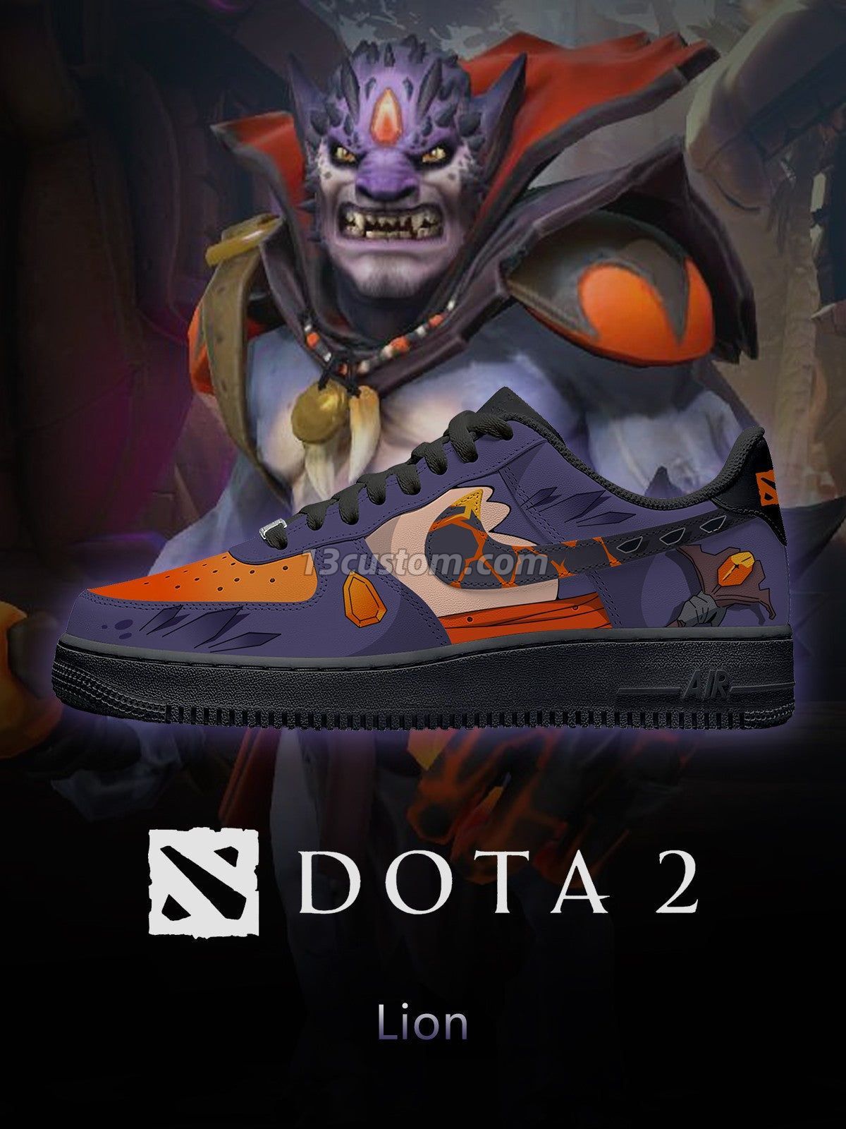 Lion V.1 Custom Sneakers