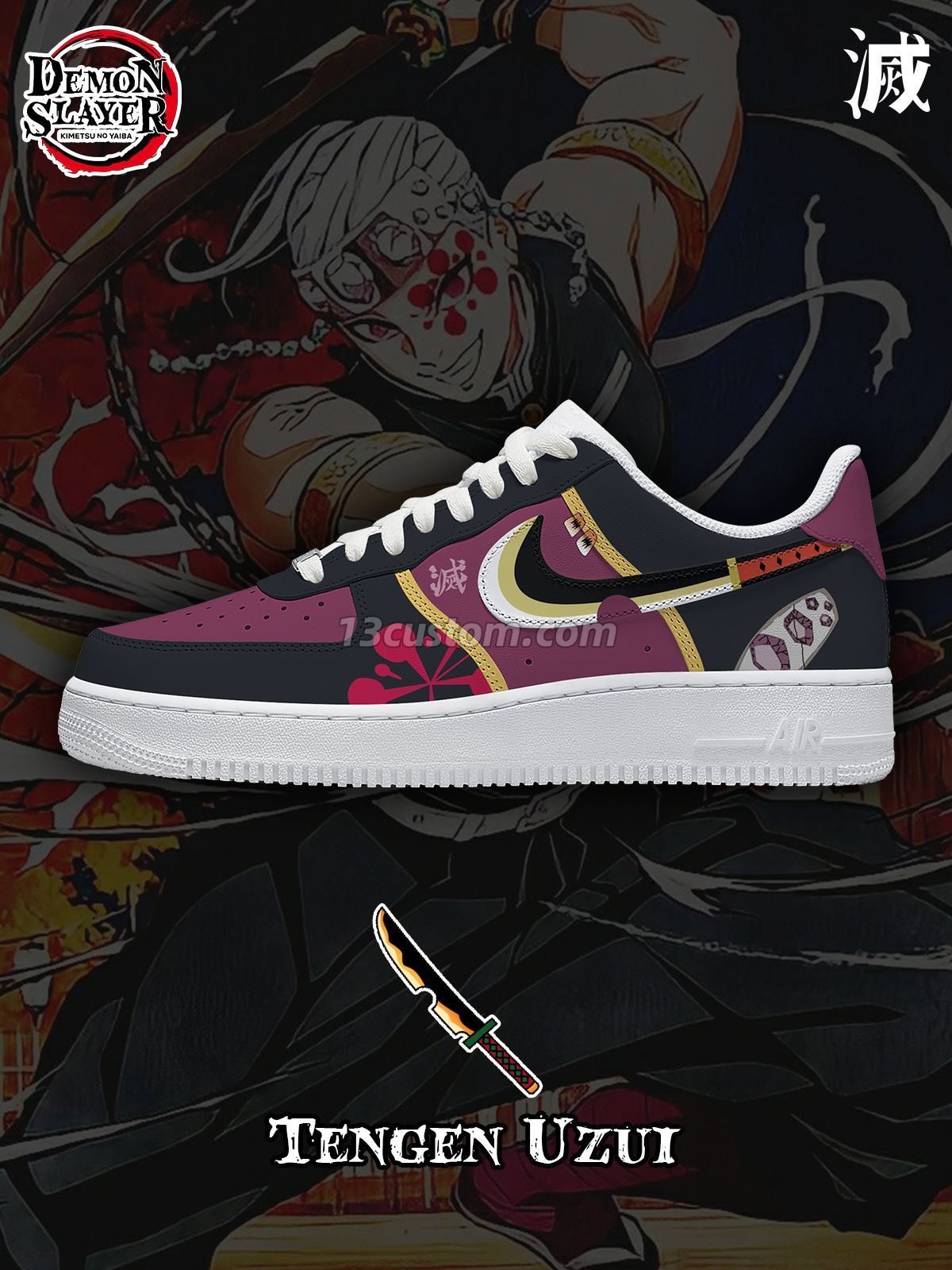 Tengen Uzui V.1 Custom Sneakers