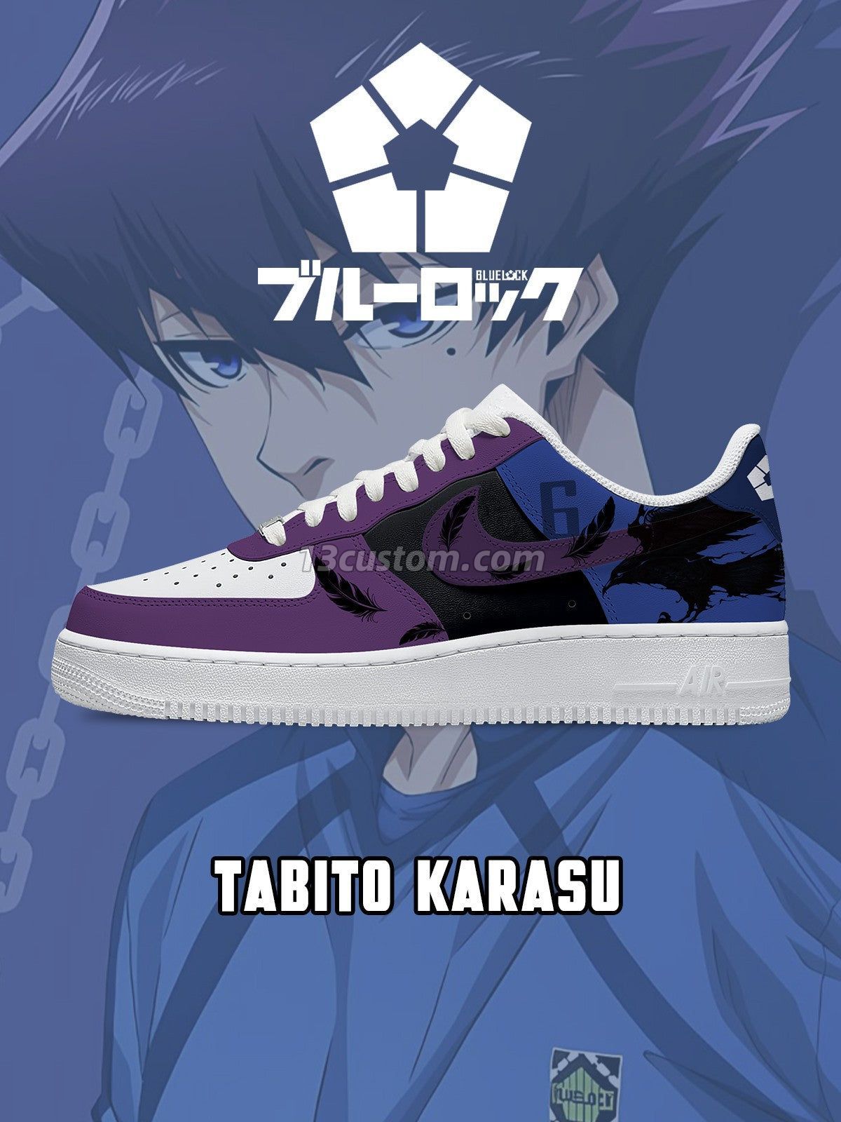 Tabito Karasu V.6 Custom Sneakers