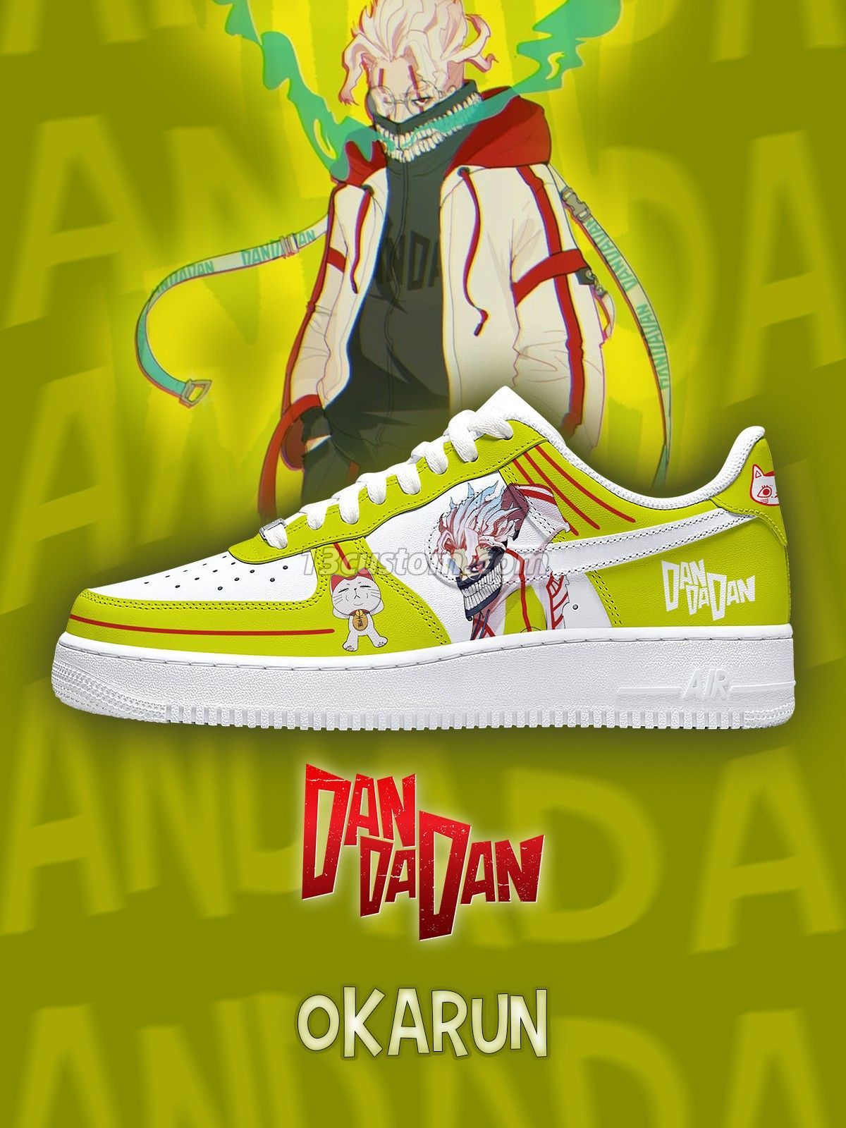 Okarun V.3 Custom Sneakers