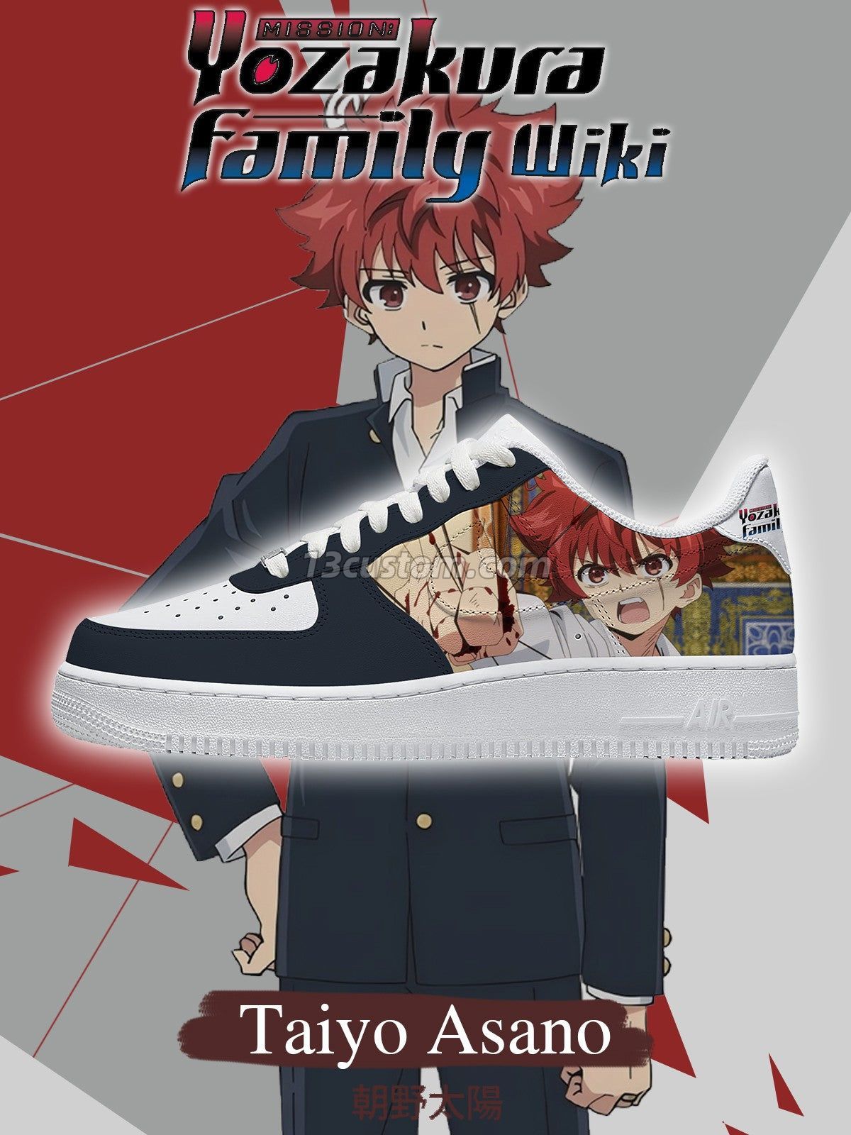 Taiyo Asano V.1 Custom Sneakers