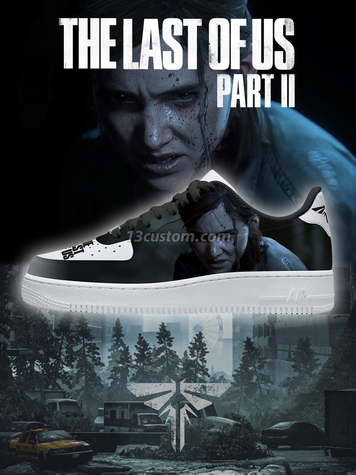 Ellie Williams V.1 Custom Sneakers