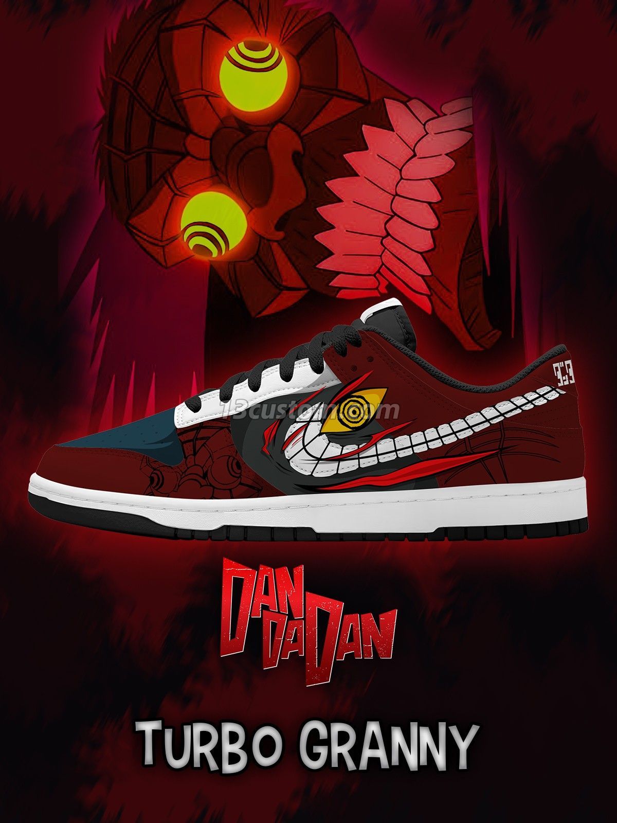 Turbo Granny V.2 Custom Court-Low Sneakers