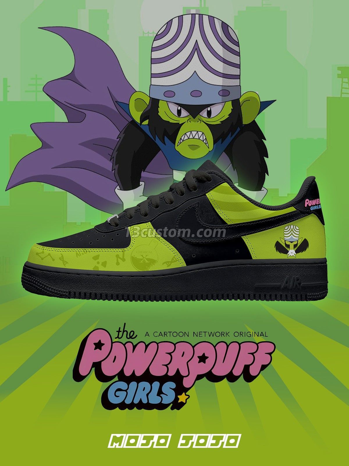Mojo Jojo V.2 Custom Sneakers