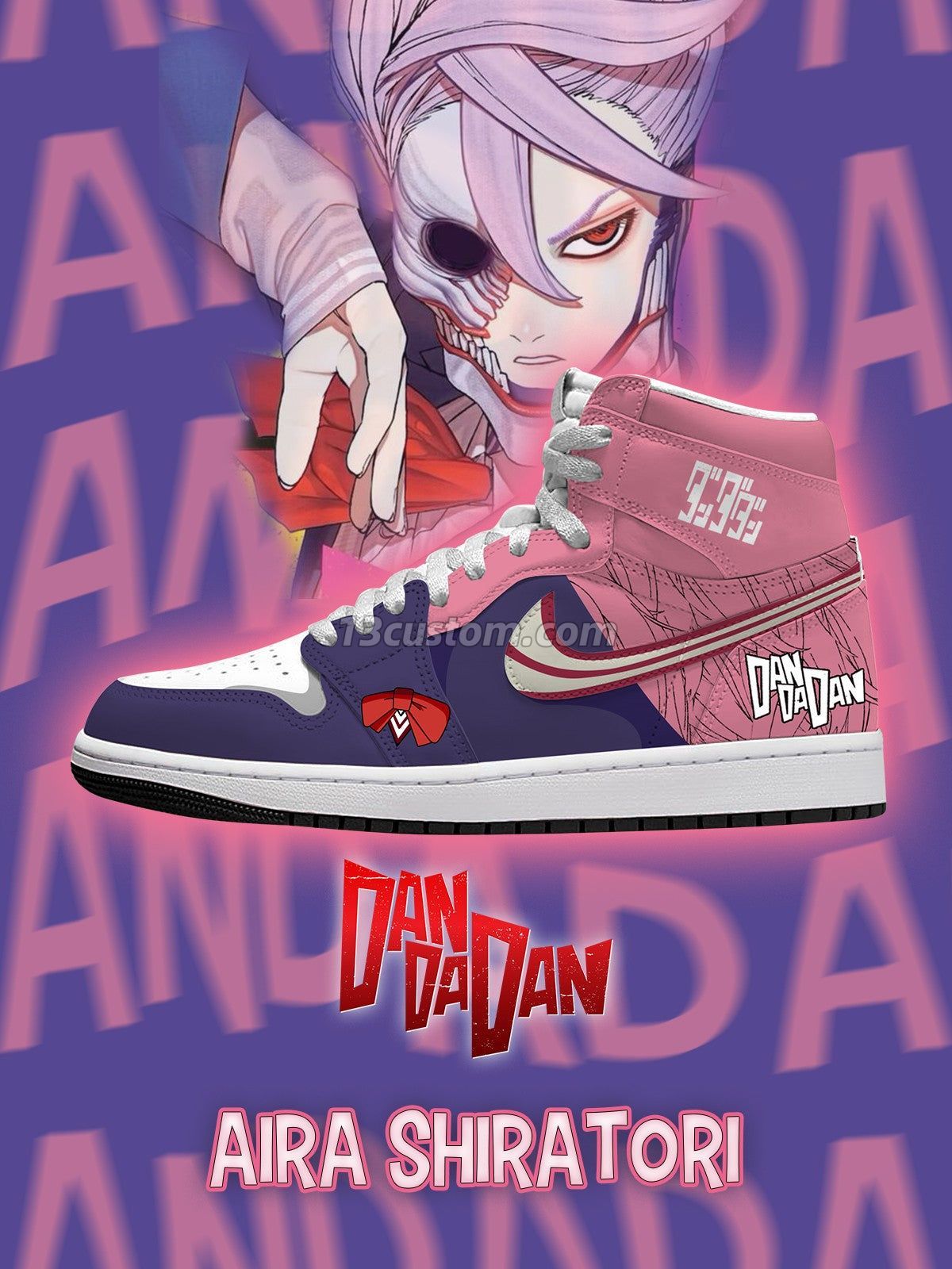 Aira Shiratori V.1 Custom High-Top Sneakers
