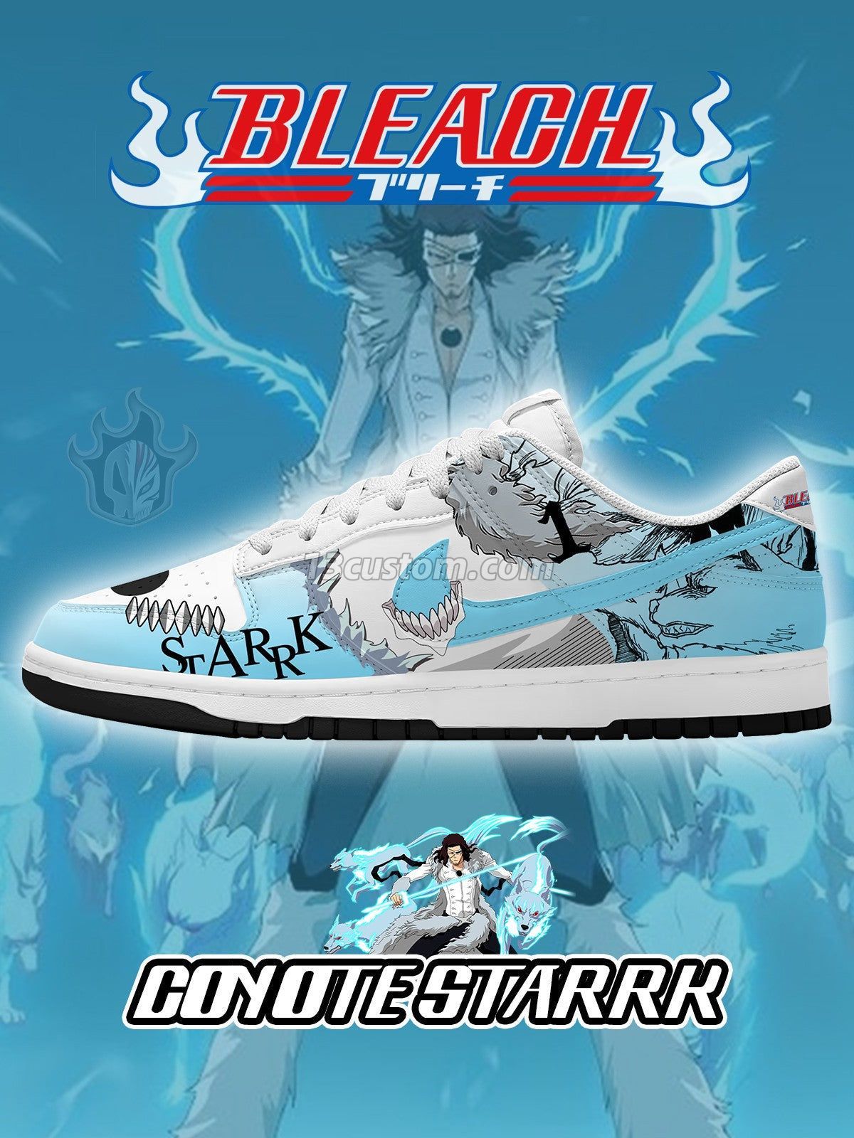 Coyote Starrk V.1 Custom Court-Low Sneakers