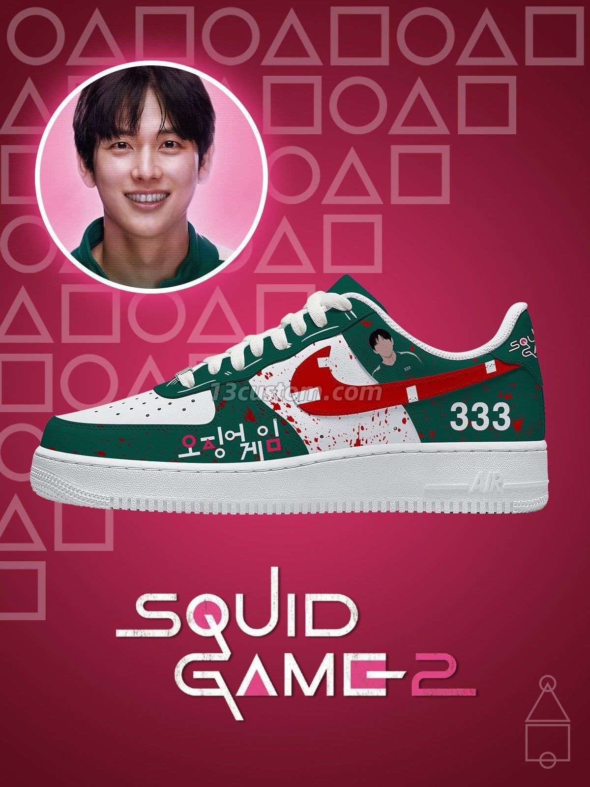 Player 333 V.1 Custom Sneakers
