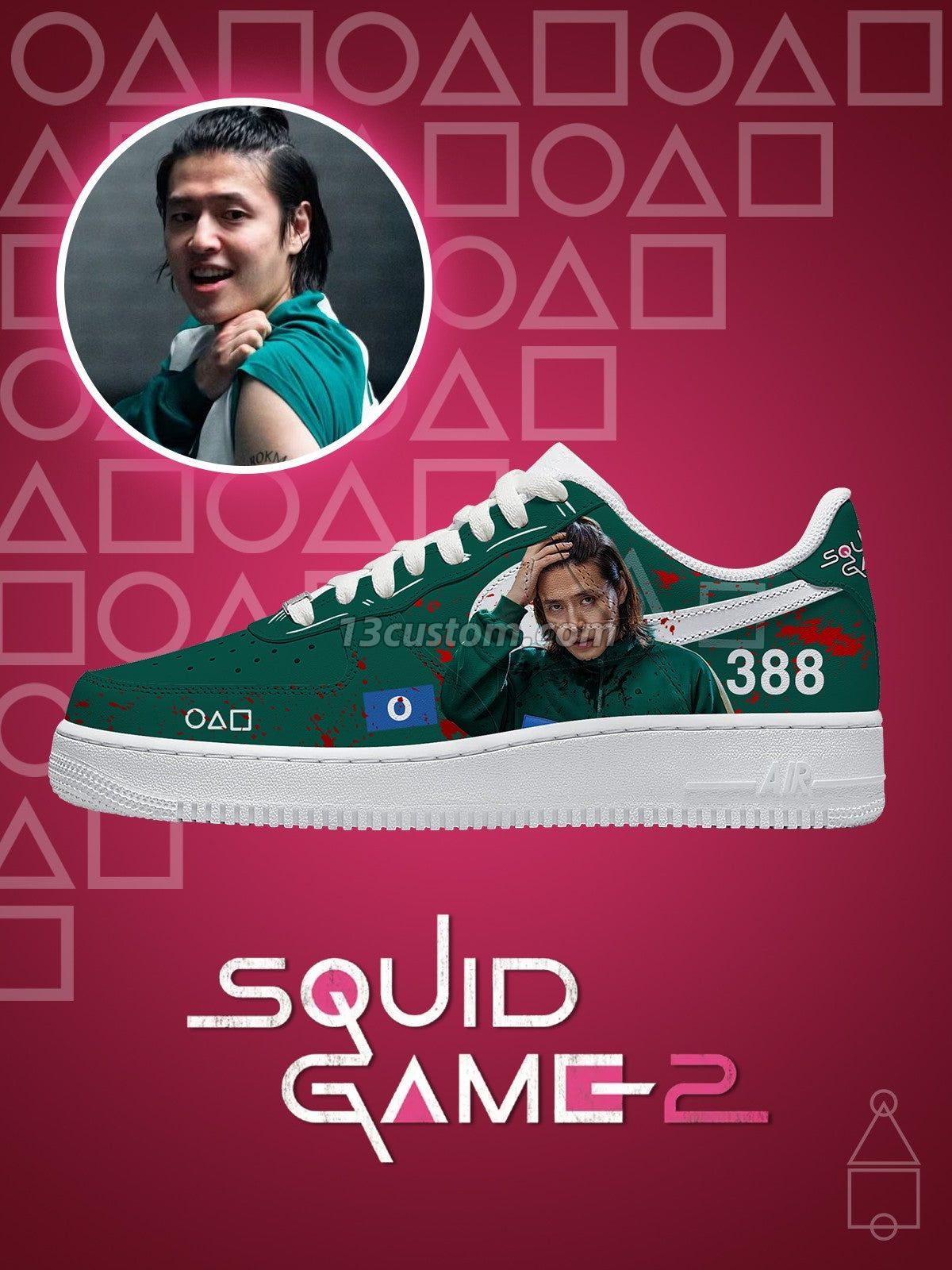 Player 388 V.1 Custom Sneakers