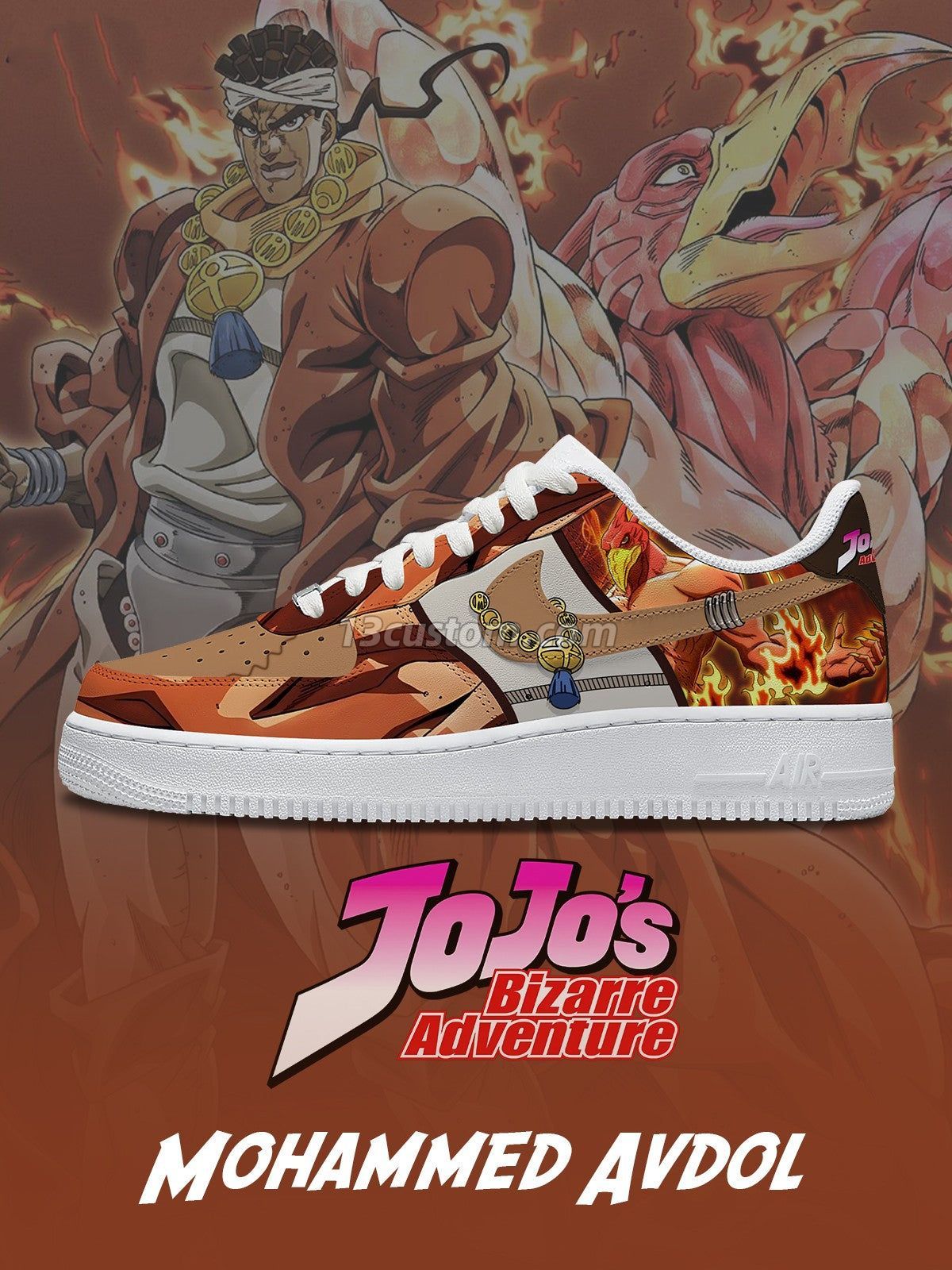 Mohammed Avdol V.2 Custom Sneakers