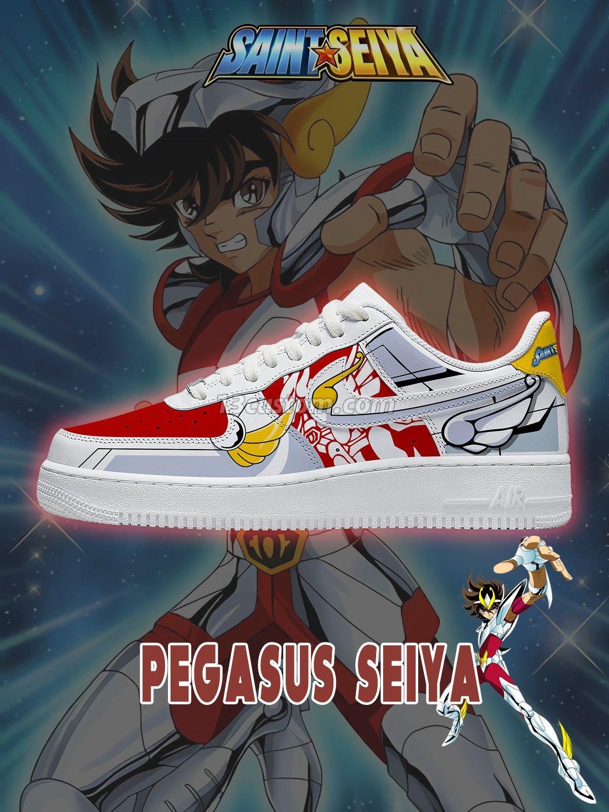 Pegasus Seiya V.2 Custom Sneakers