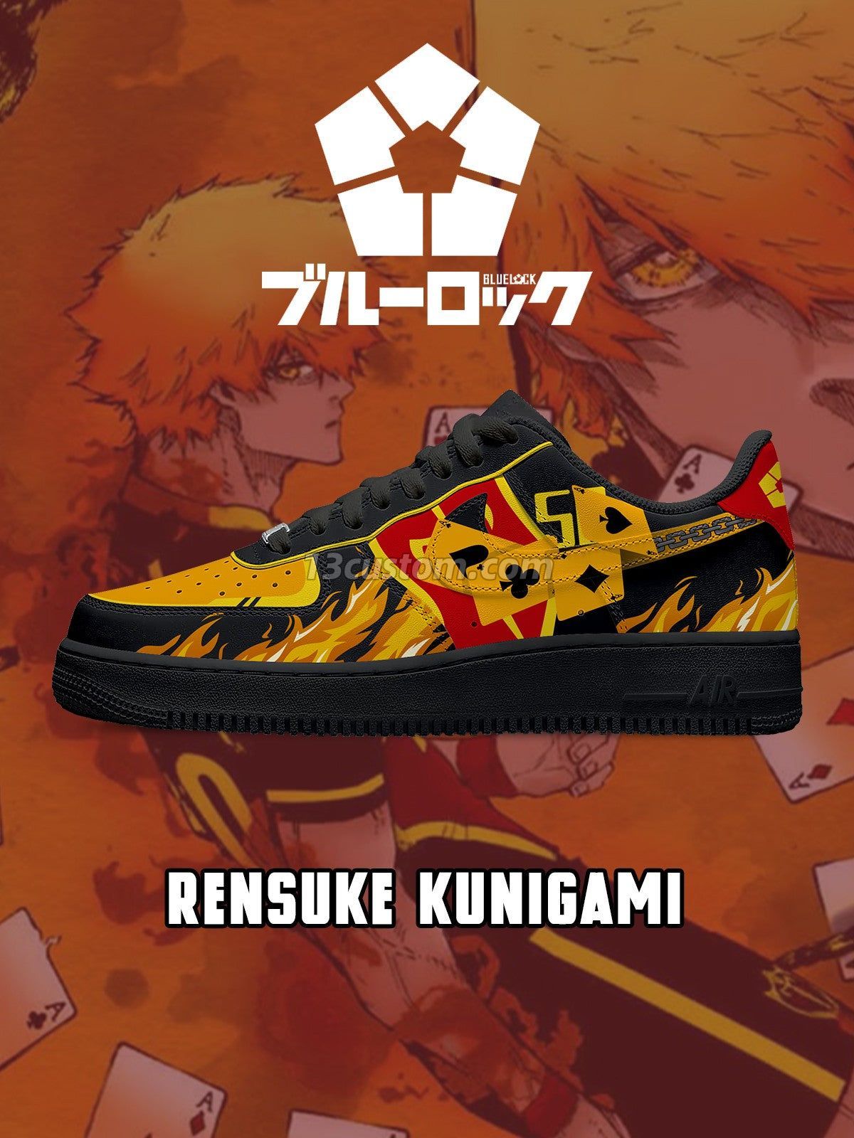 Rensuke Kunigami V.6 Custom Sneakers