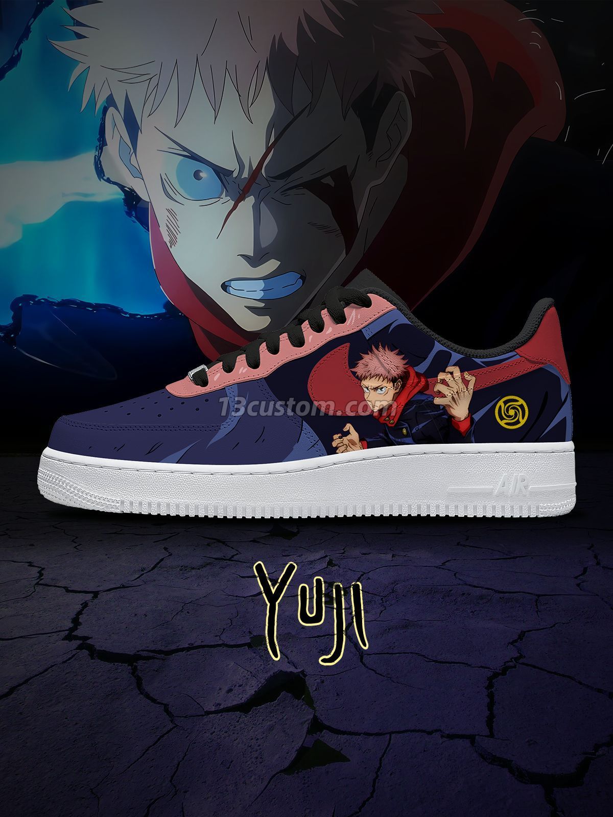 Yuji Itadori V.2 Custom Sneakers
