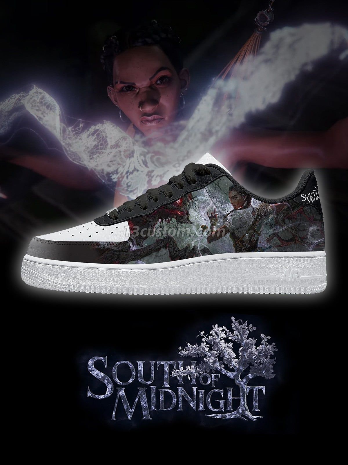 Hazel Flood V.1 Custom Sneakers