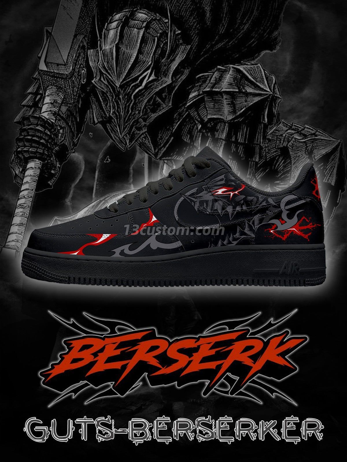 Guts Berserker V.5 Custom Sneakers