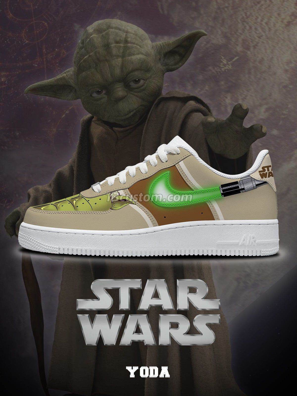 Yoda V.1 Custom Sneakers