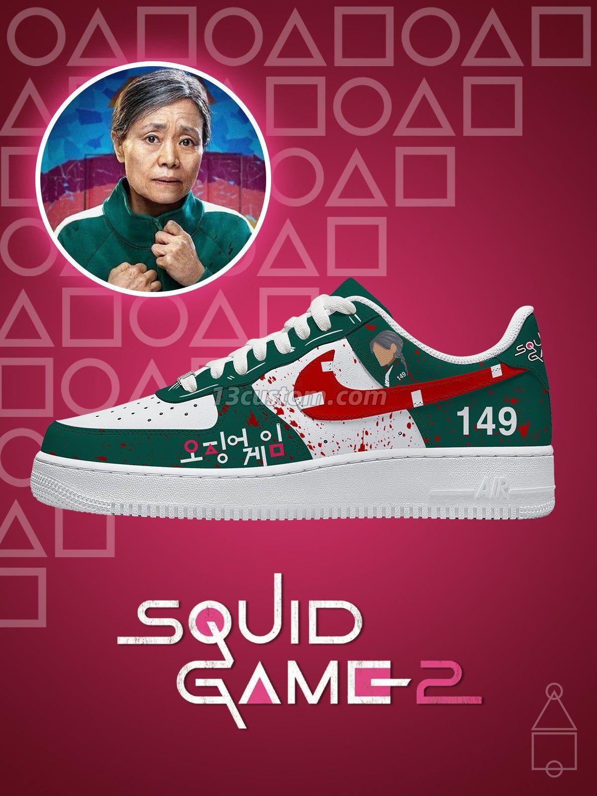Player 149 V.1 Custom Sneakers