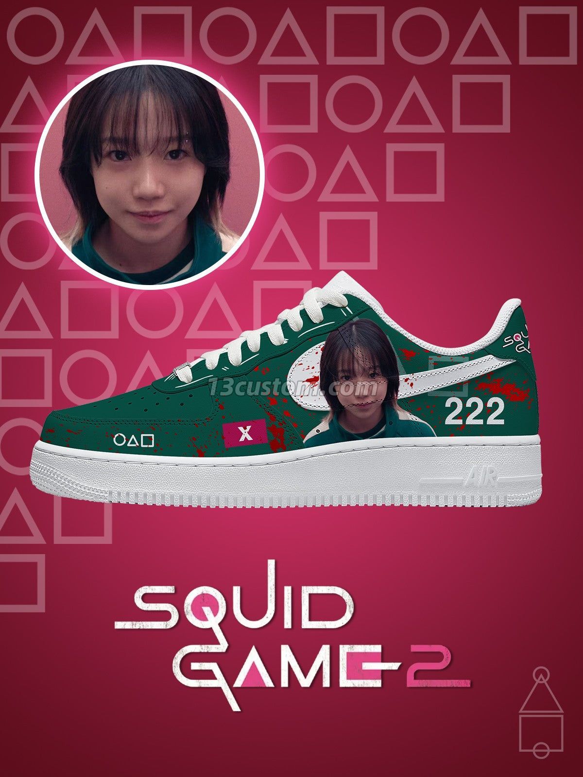Player 222 V.2 Custom Sneakers