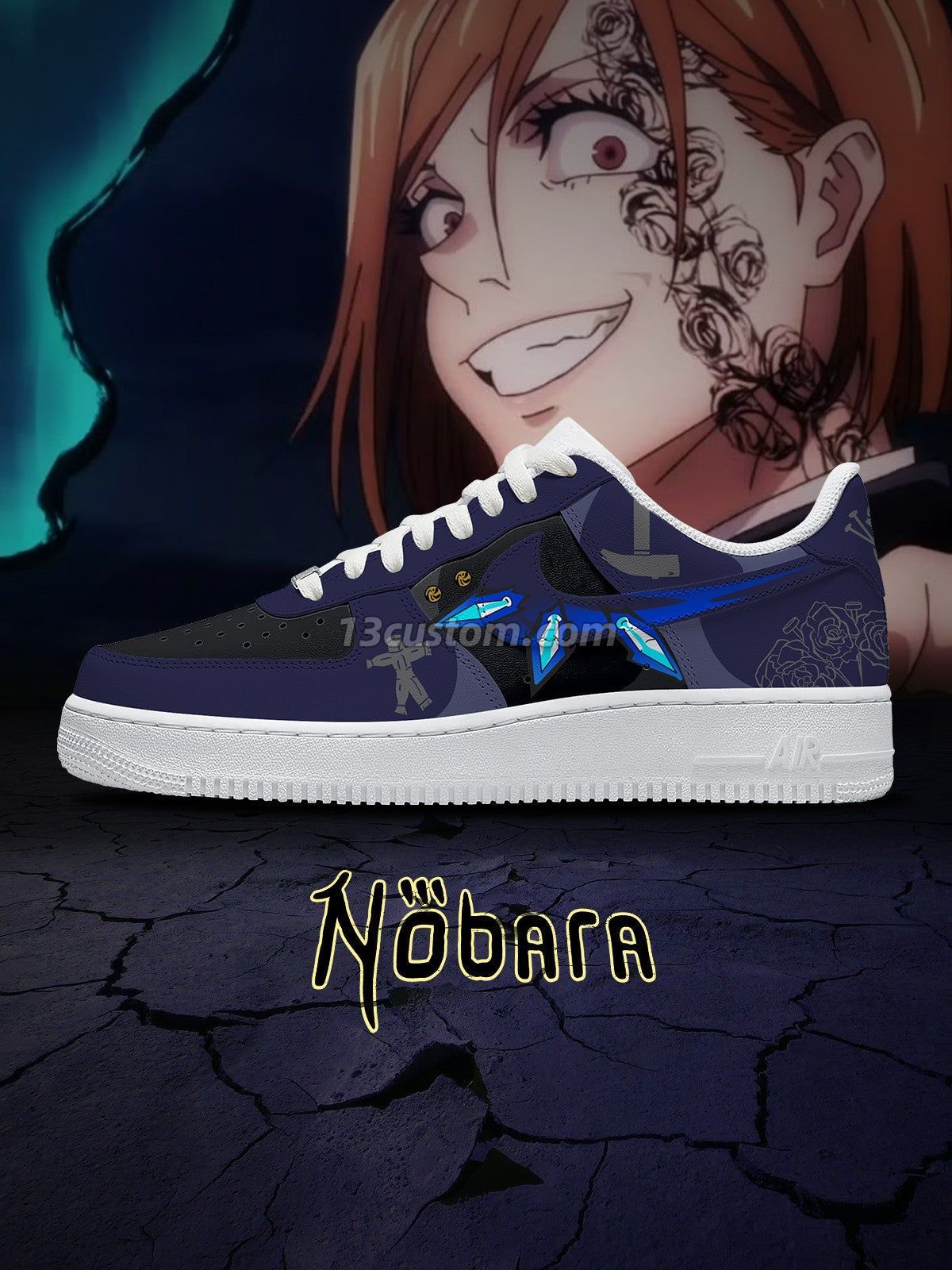 Nobara Kugisaki V.3 Custom Sneakers