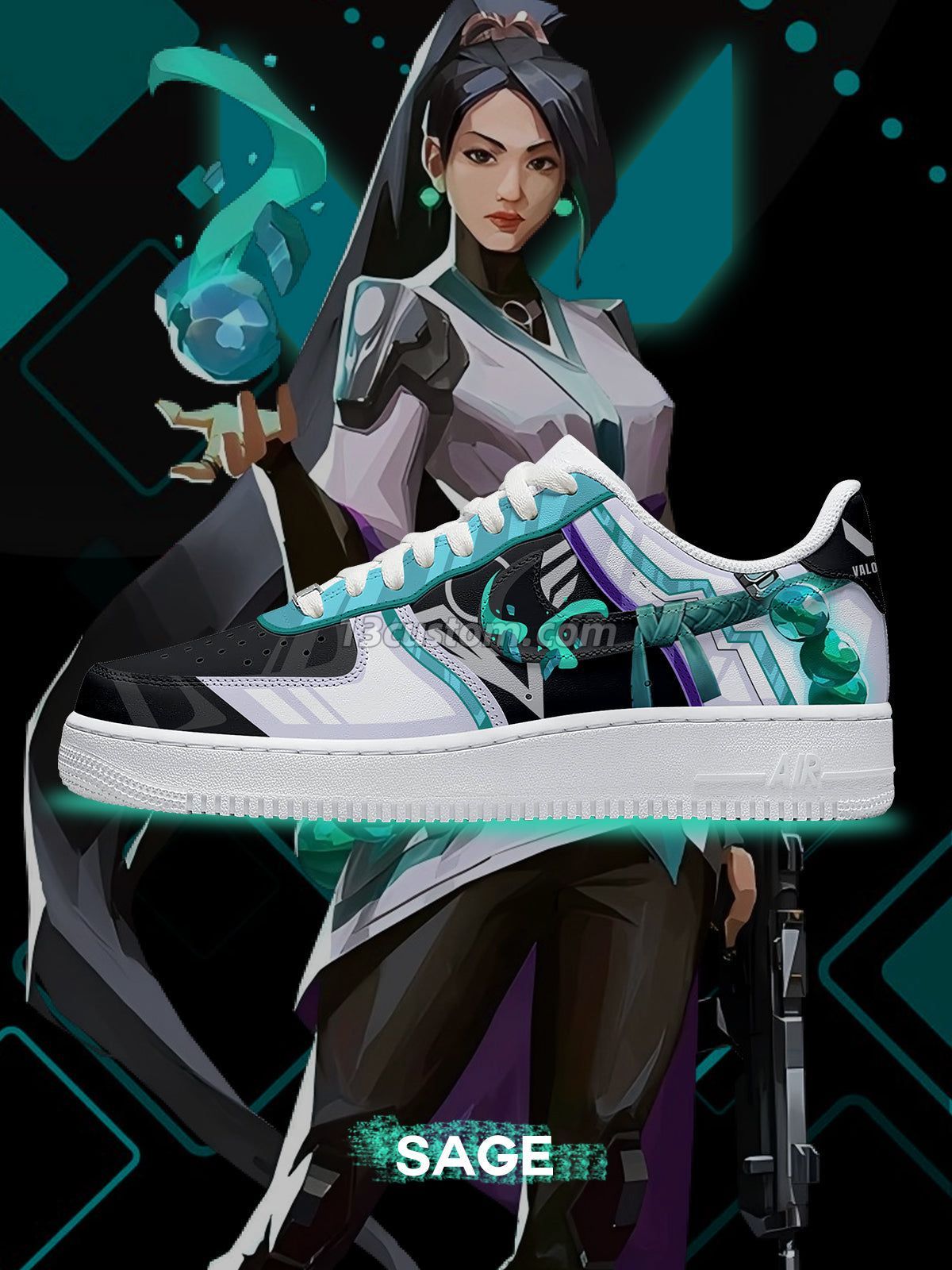 Sage V.1 Custom Sneakers