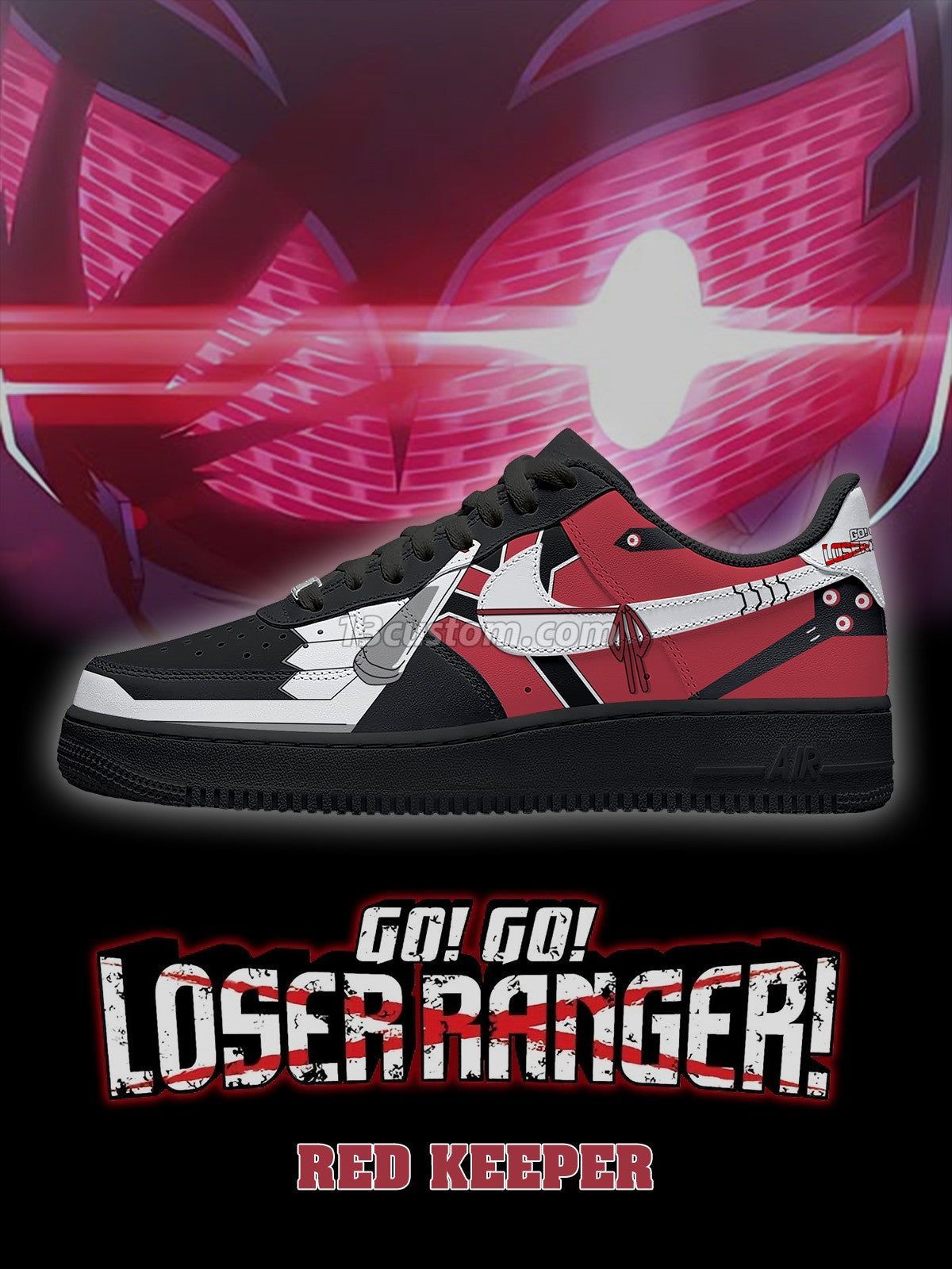 Red Keeper V.1 Custom Sneakers