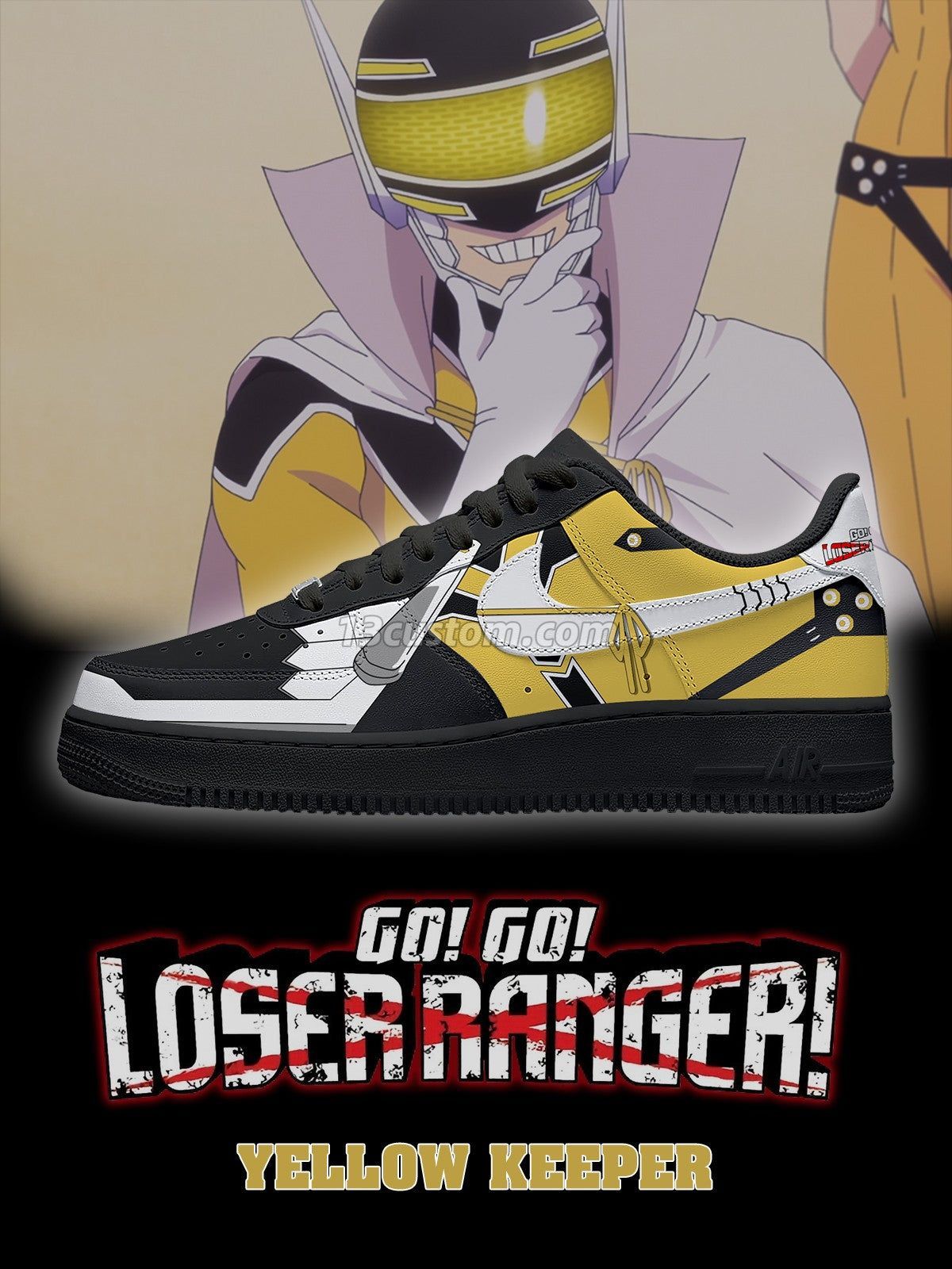 Yellow Keeper V.1 Custom Sneakers