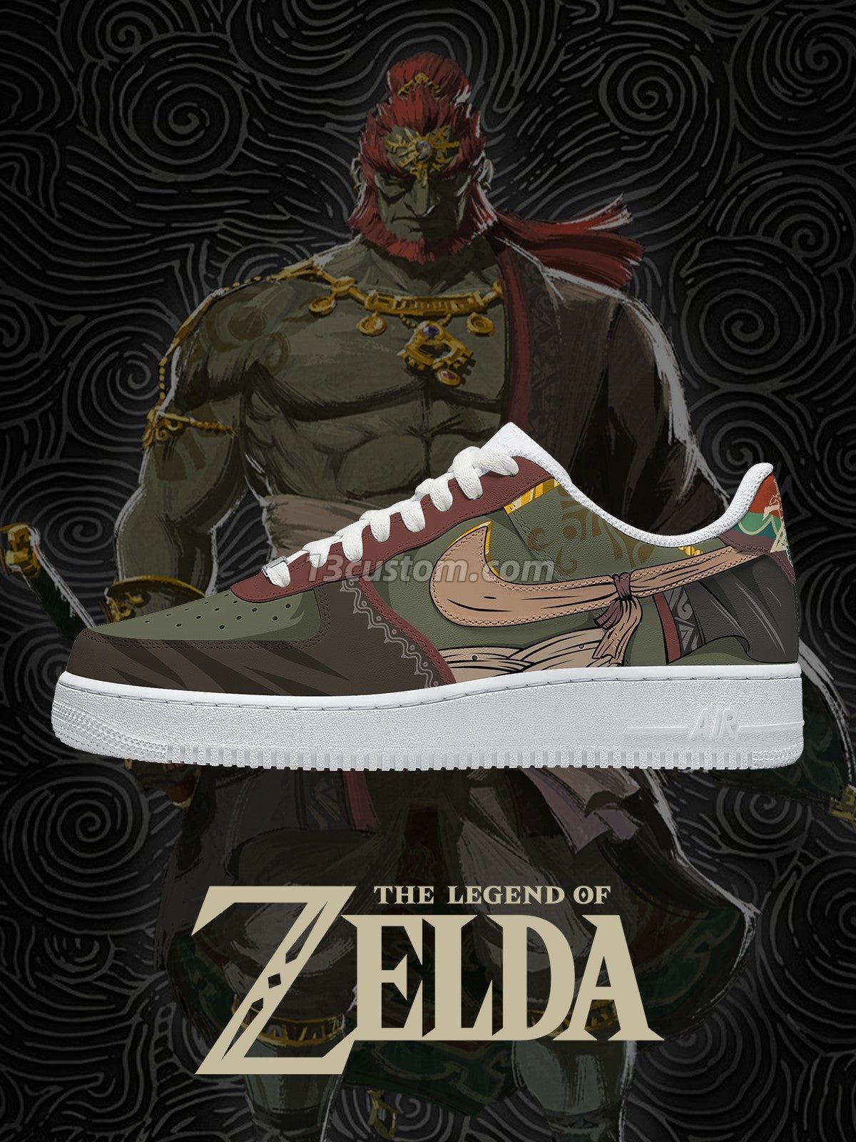 Ganondorf V.2 Custom Sneakers