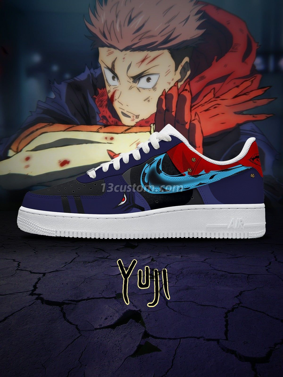 Yuji Itadori V.3 Custom Sneakers