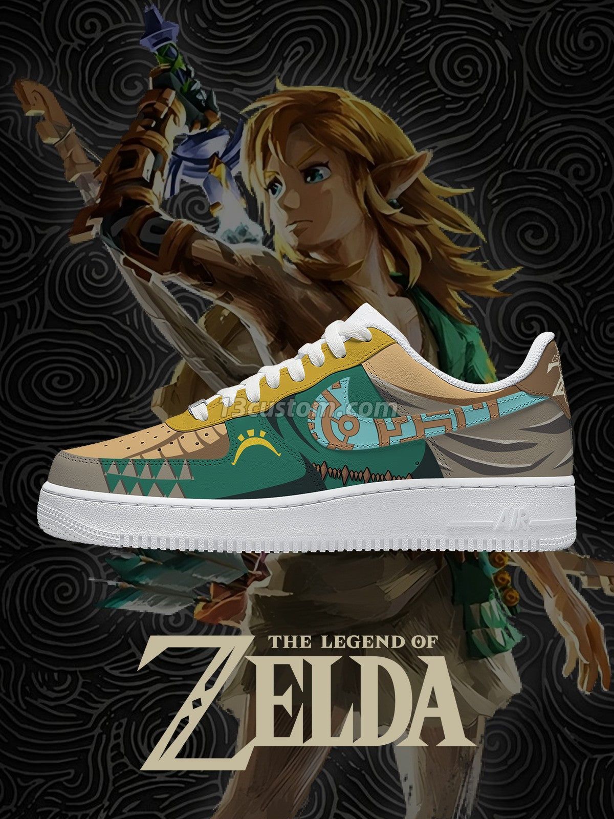 Link-Totk V.1 Custom Sneakers
