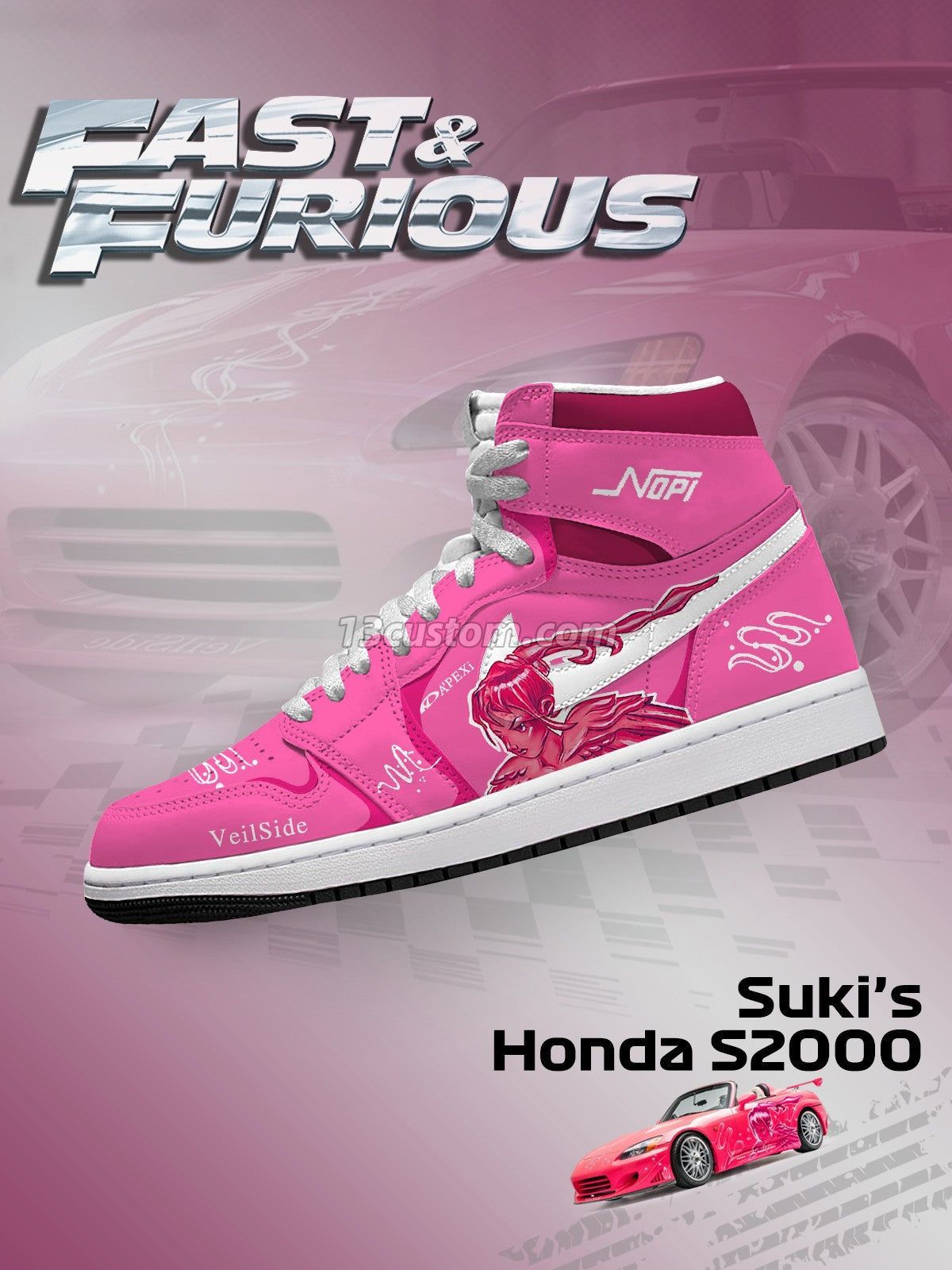 Suki S2000 V.1 Custom High-Top Sneakers