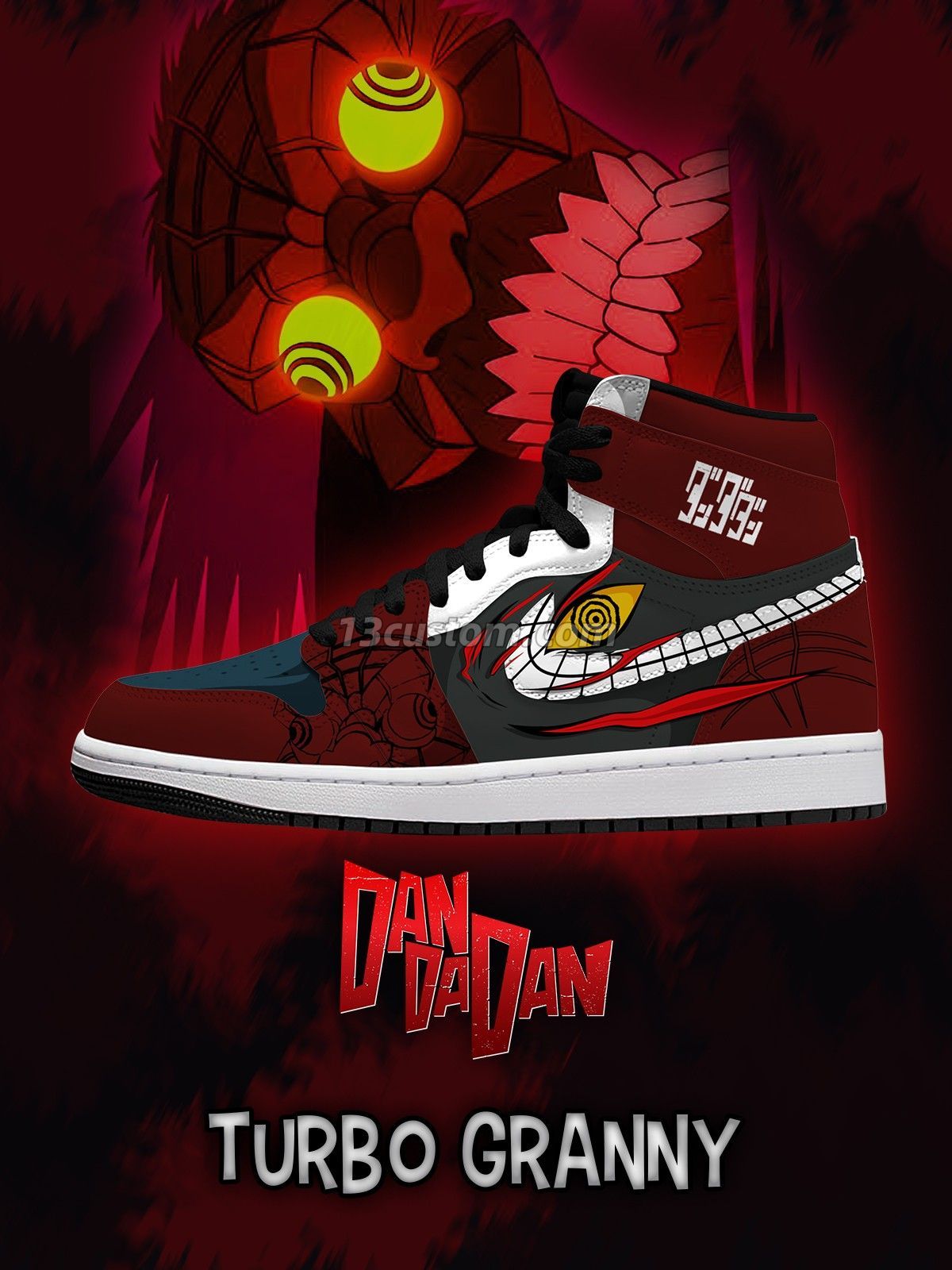 Turbo Granny V.2 Custom High-Top Sneakers