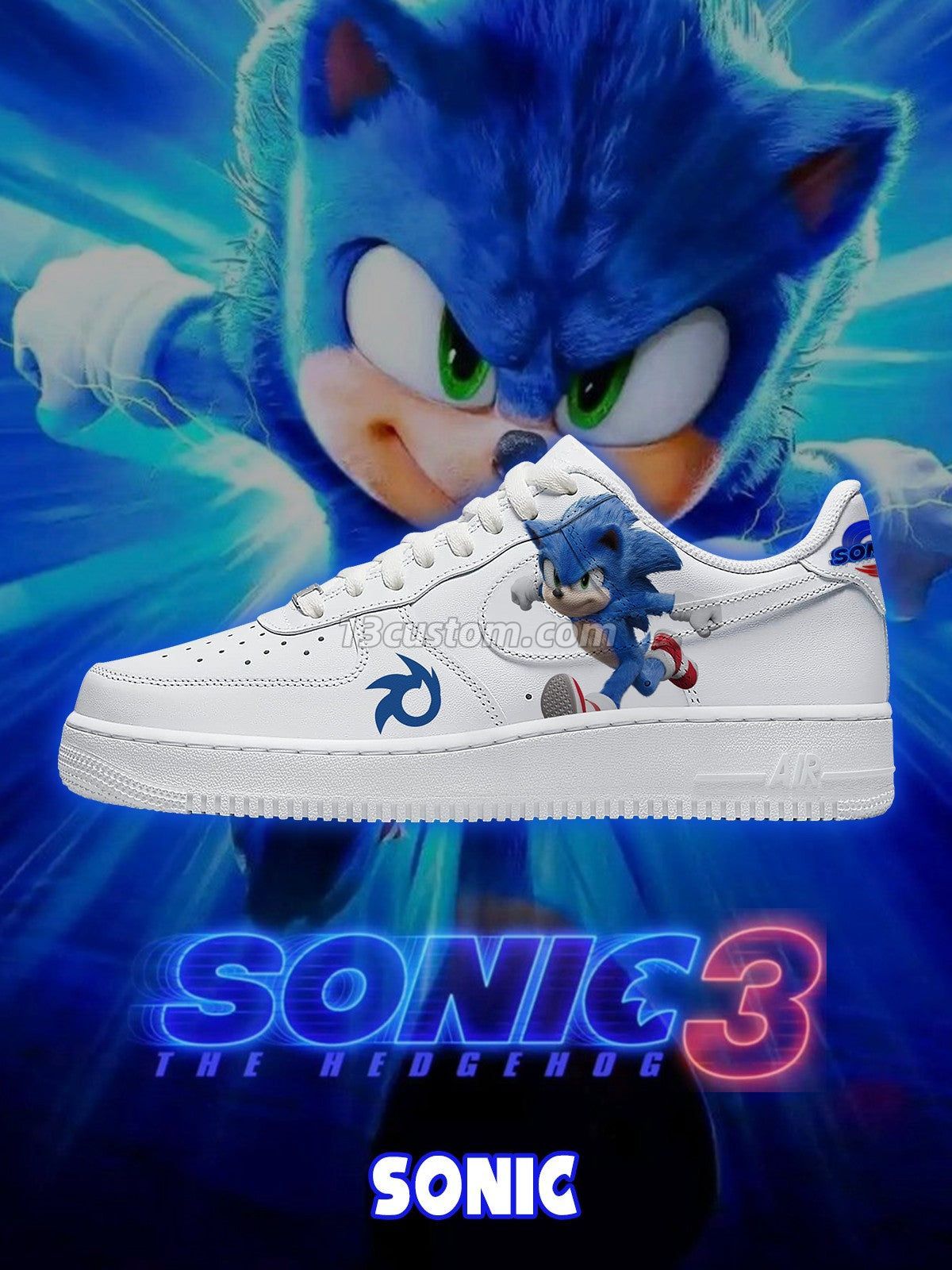 Sonic V.2 Custom Sneakers
