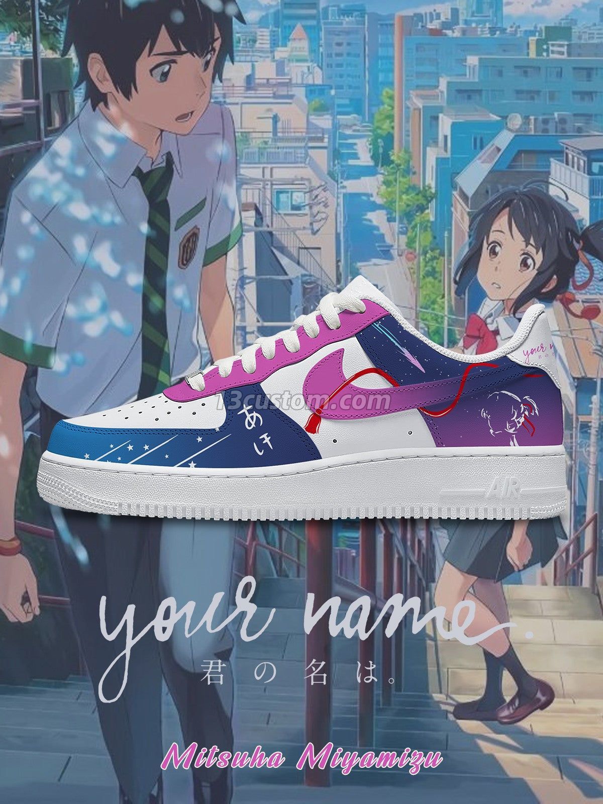 Mitsuha Miyamizu V.1 Custom Sneakers