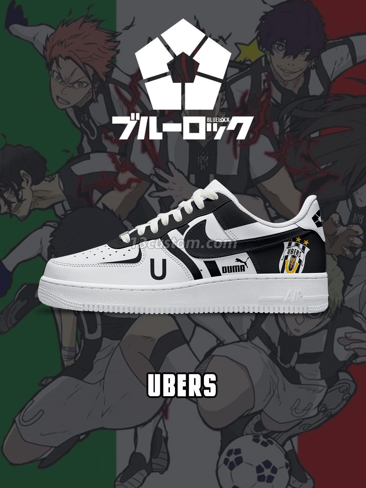 Ubers V.1 Custom Sneakers